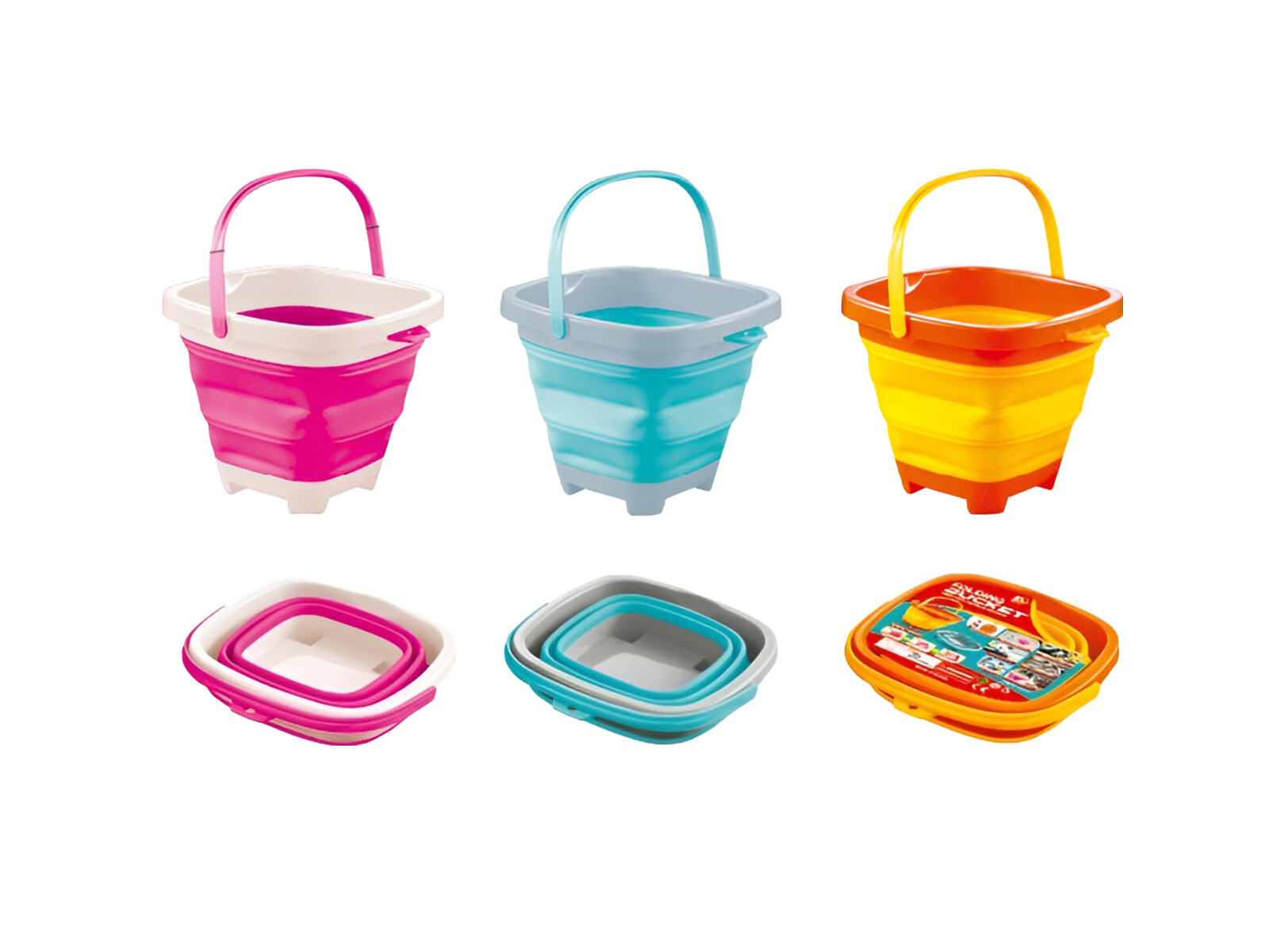 8" Folding Bucket
