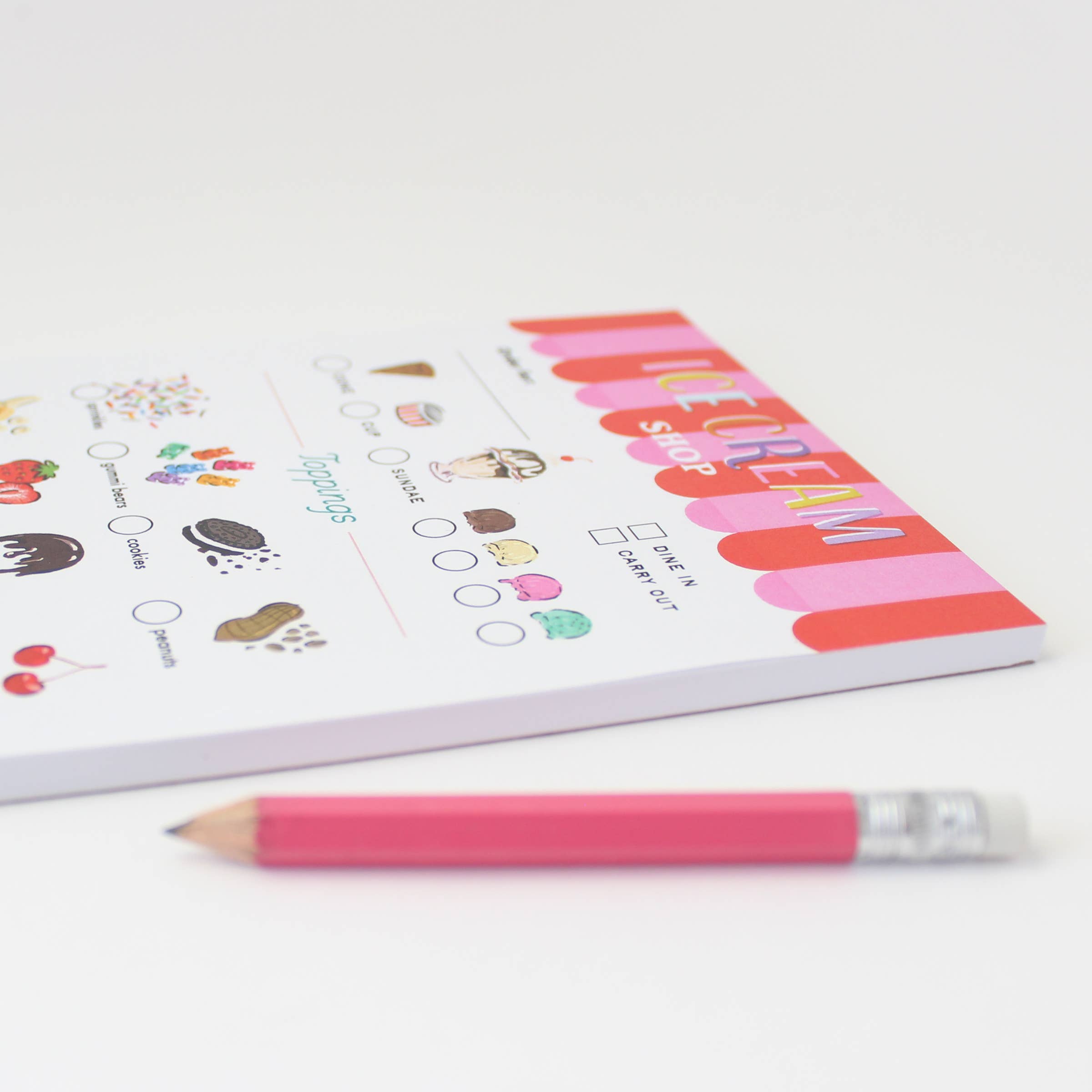 Tiny Town™ Play Notepad - Ice Cream Shop