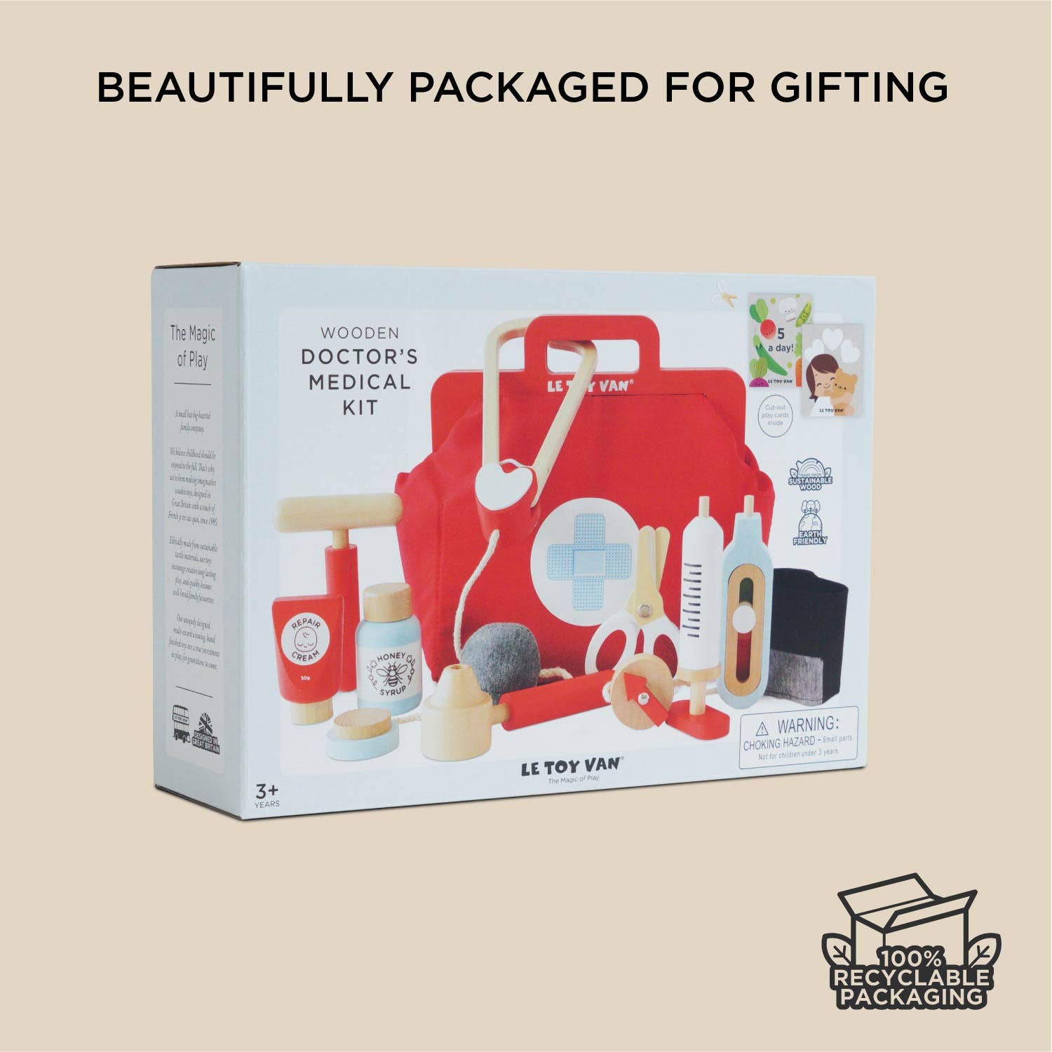 Vinatge Doctor Roleplay Wooden Kit