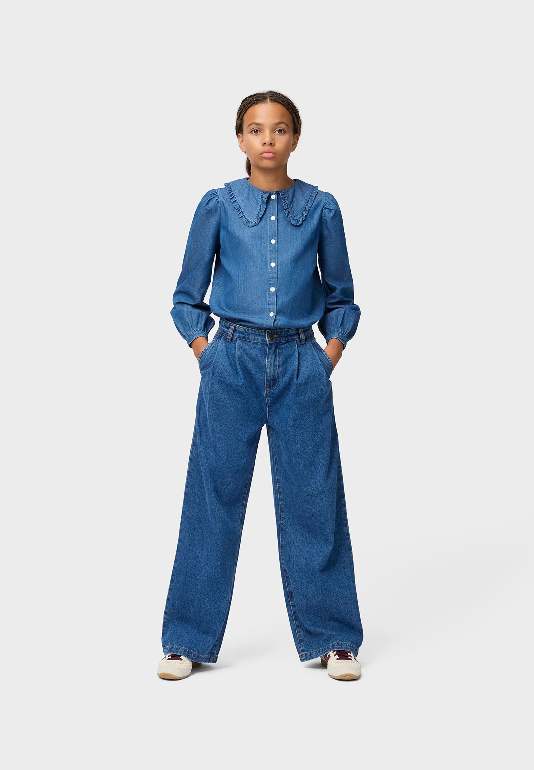 Aeisha - Mid Blue Denim