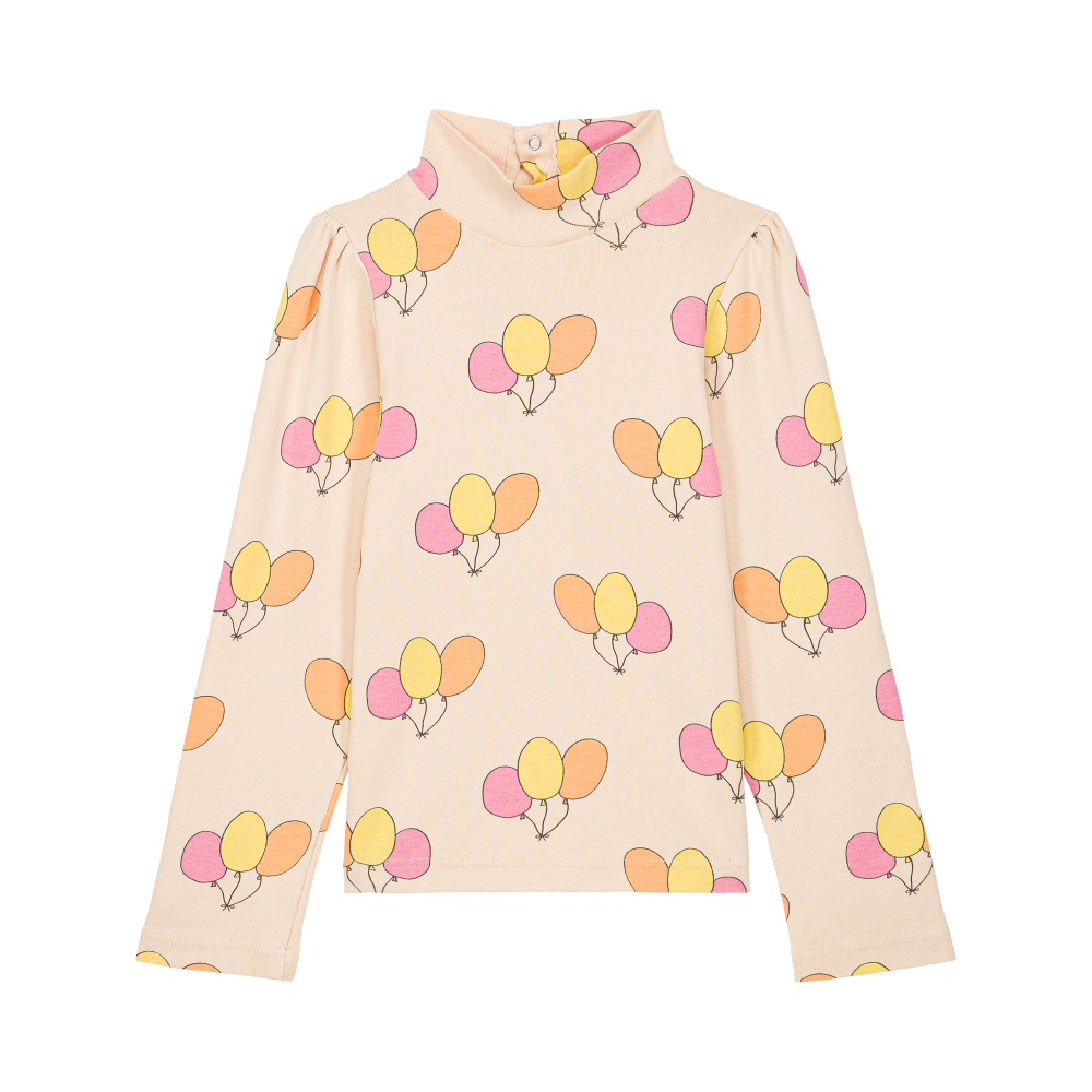 Top Mimi Ribbed Allover Balloons