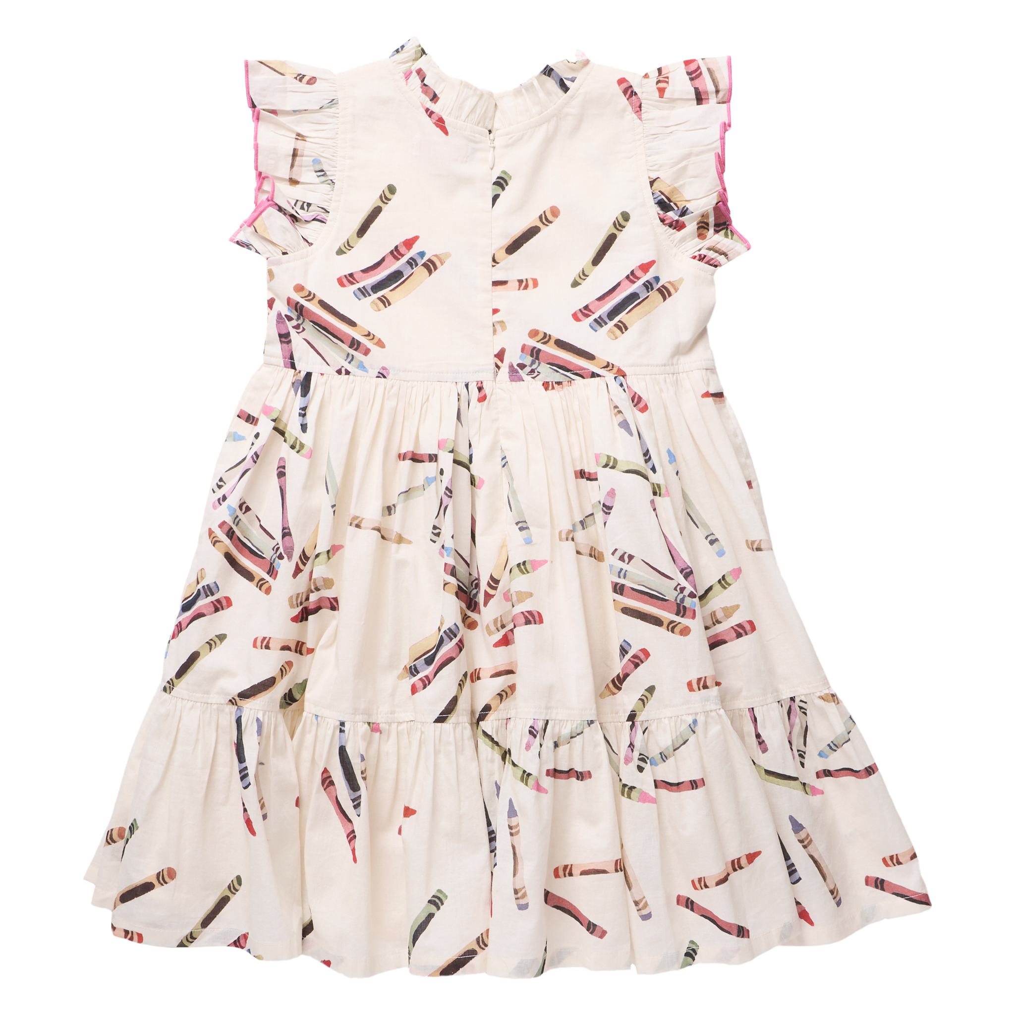 Girls Jennifer Dress - Tossed Crayons