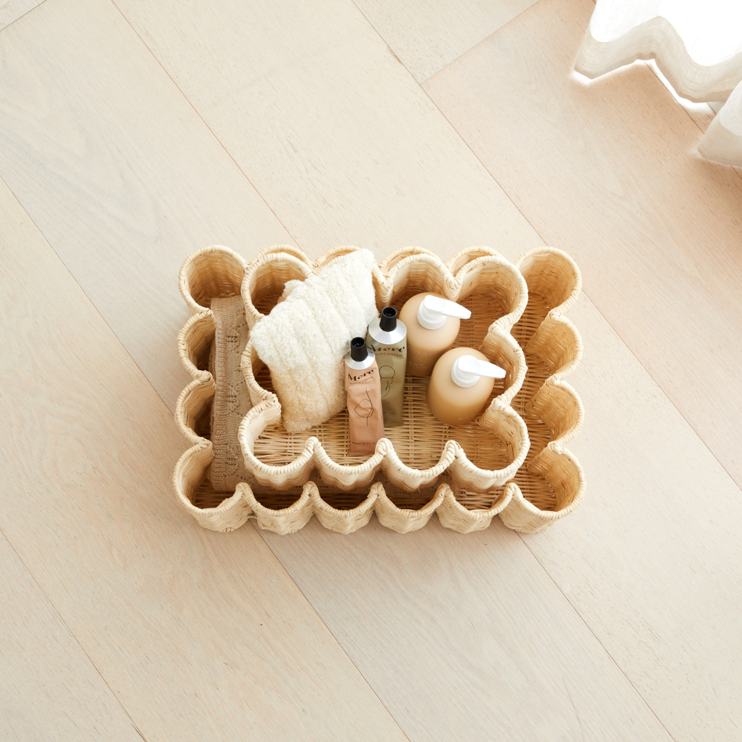 BLOSSOM WAVY BASKET SET
