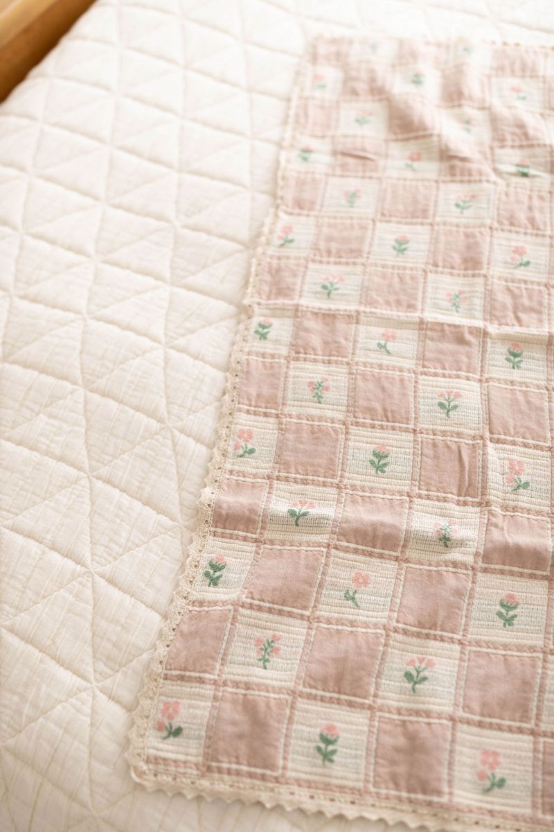 Patchwork Blanket - Fleur