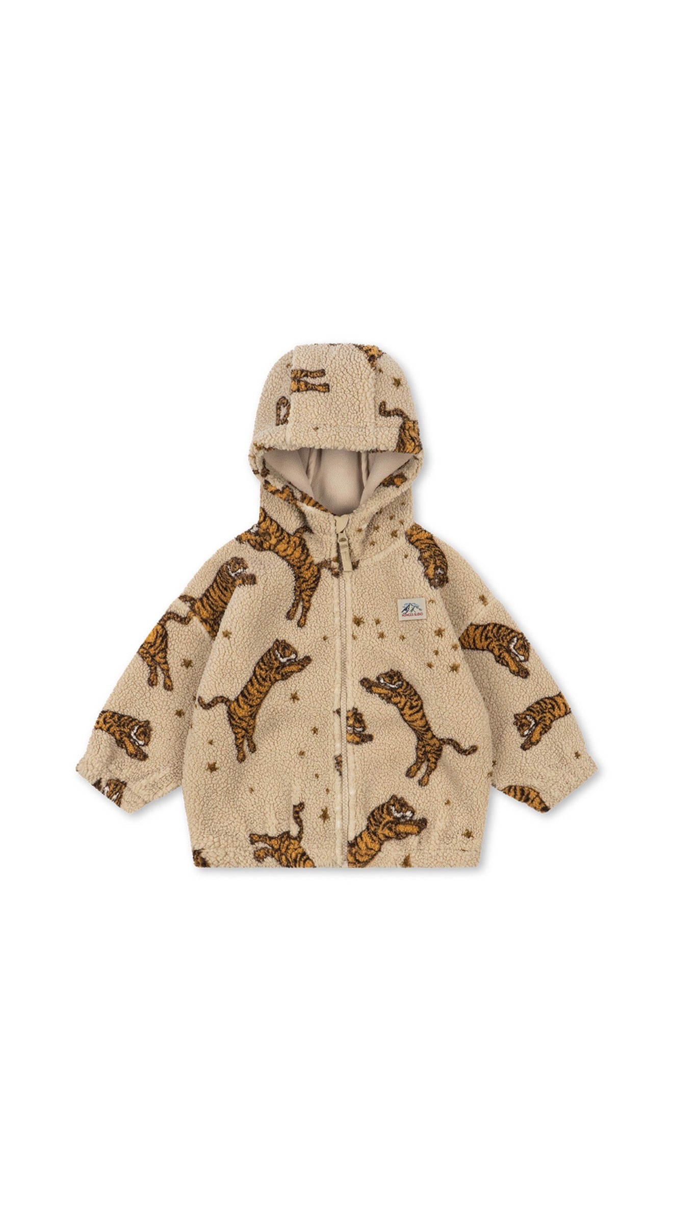 Jody Teddy Hoodie GRS - Tiger