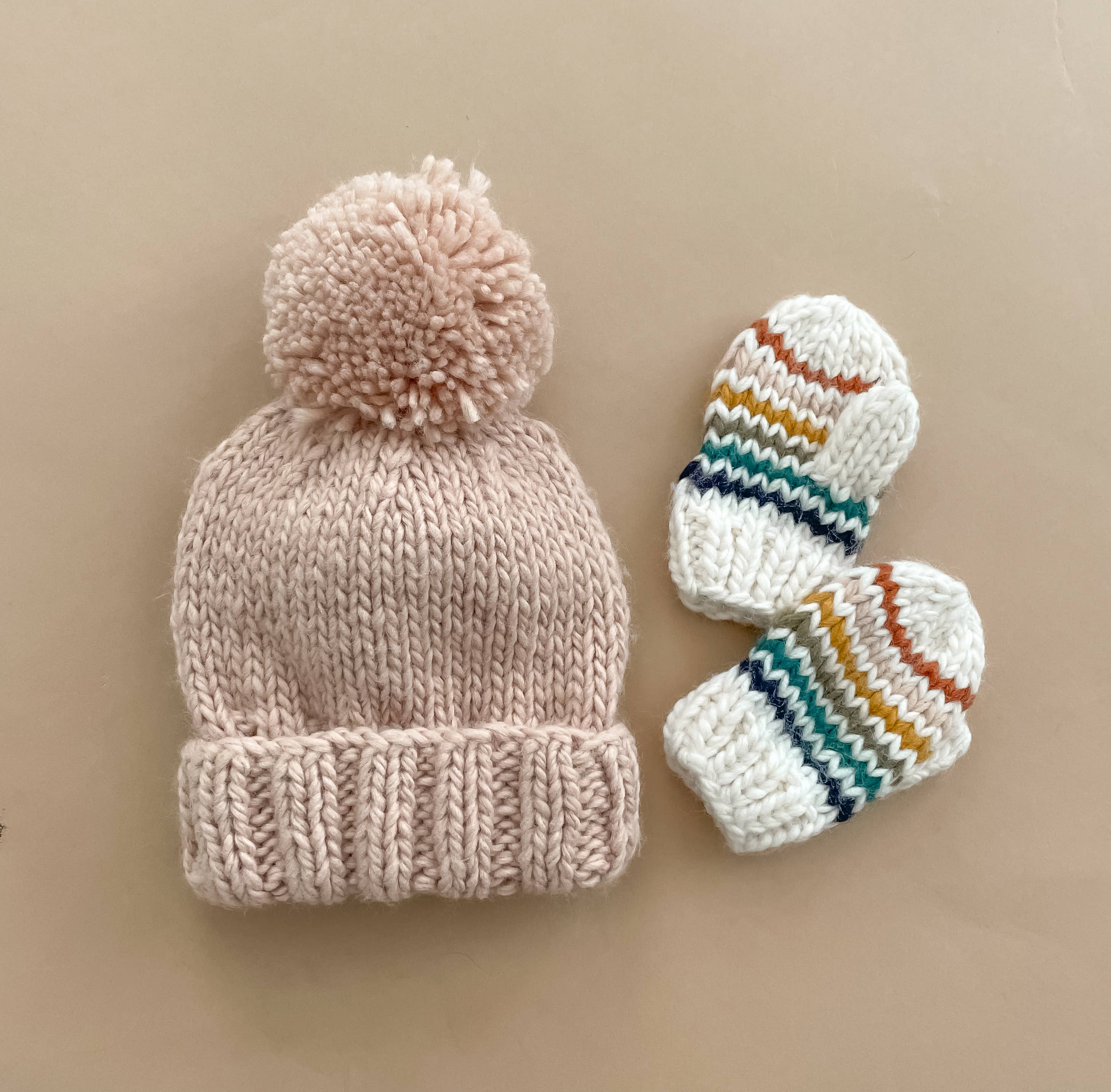 Classic Pom Hat Blush