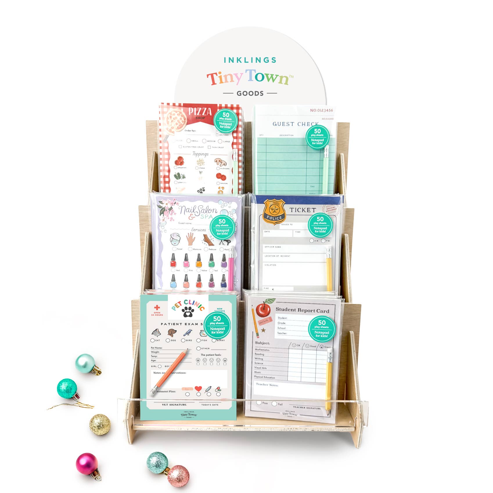 Inklings Tiny Town™ Play Notepad - Police Ticket