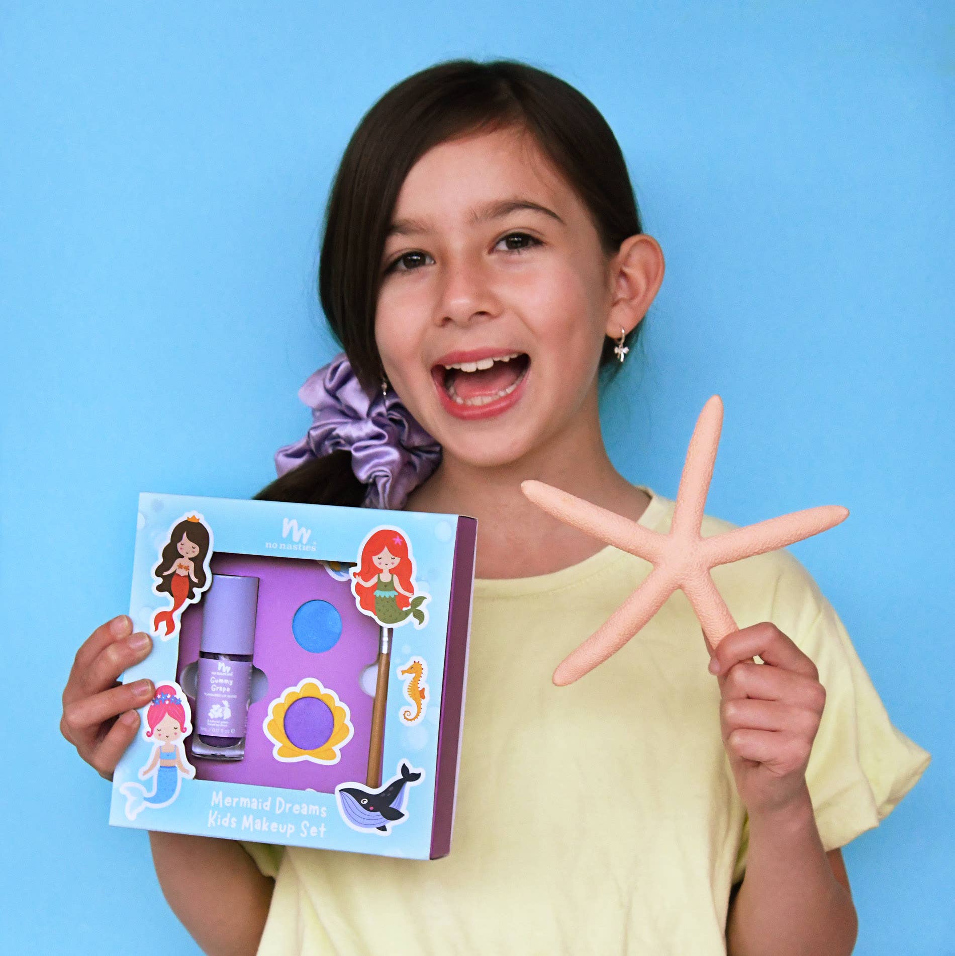Mermaid Dreams Natural Kids Makeup Gift Set