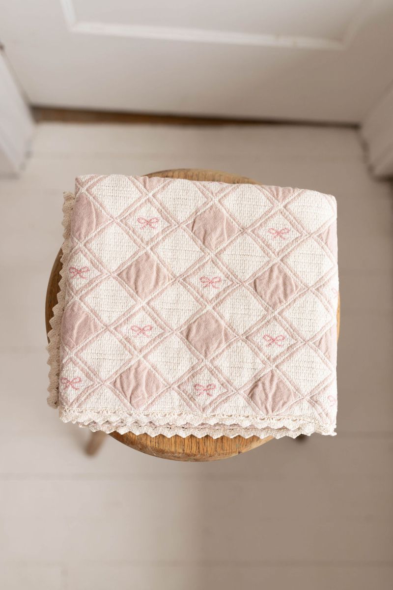 Patchwork Blanket - Bows