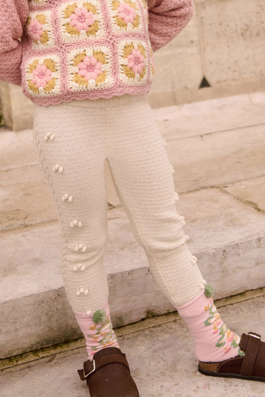 Molda Leggings - Cream