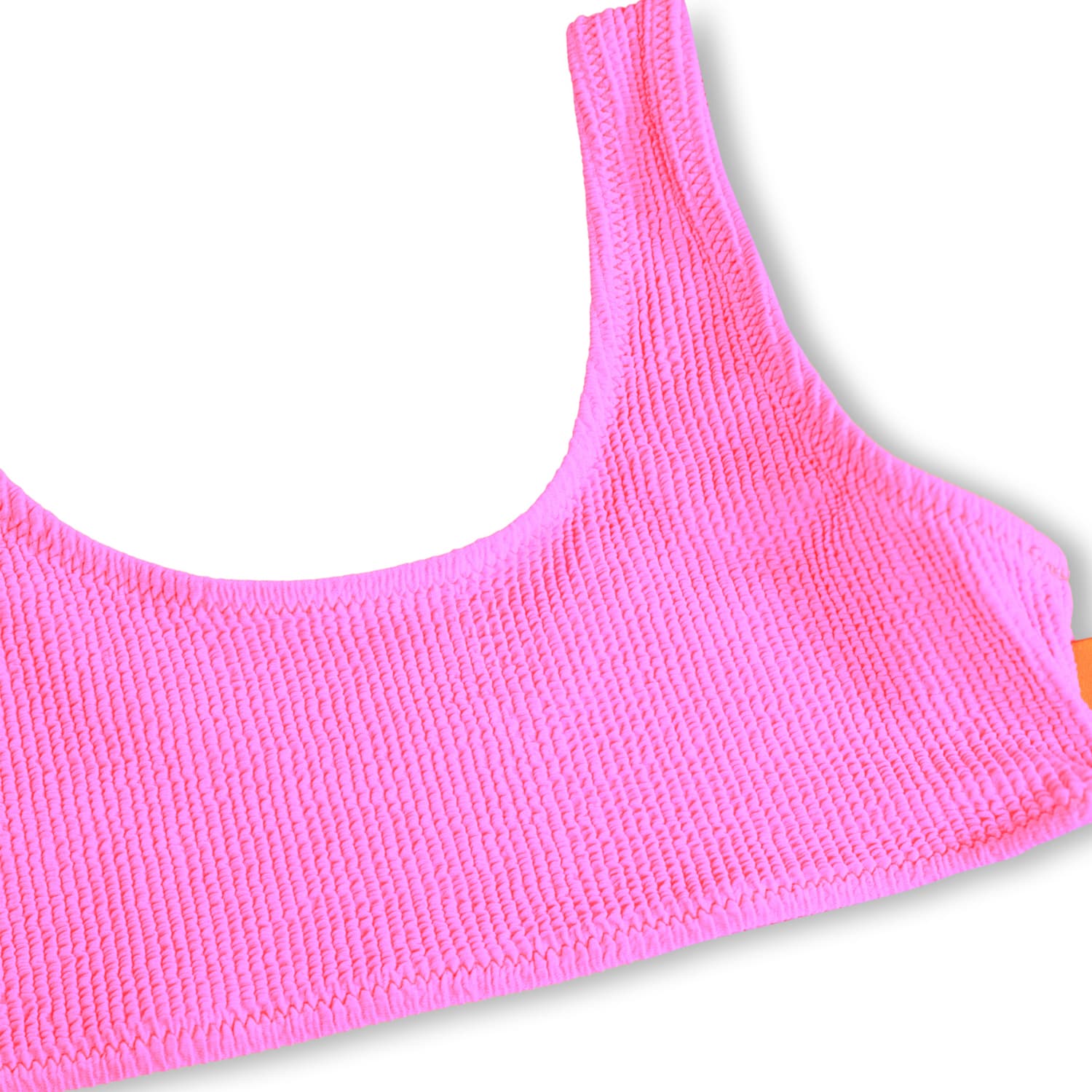 Nola Crepe - Neon Pink