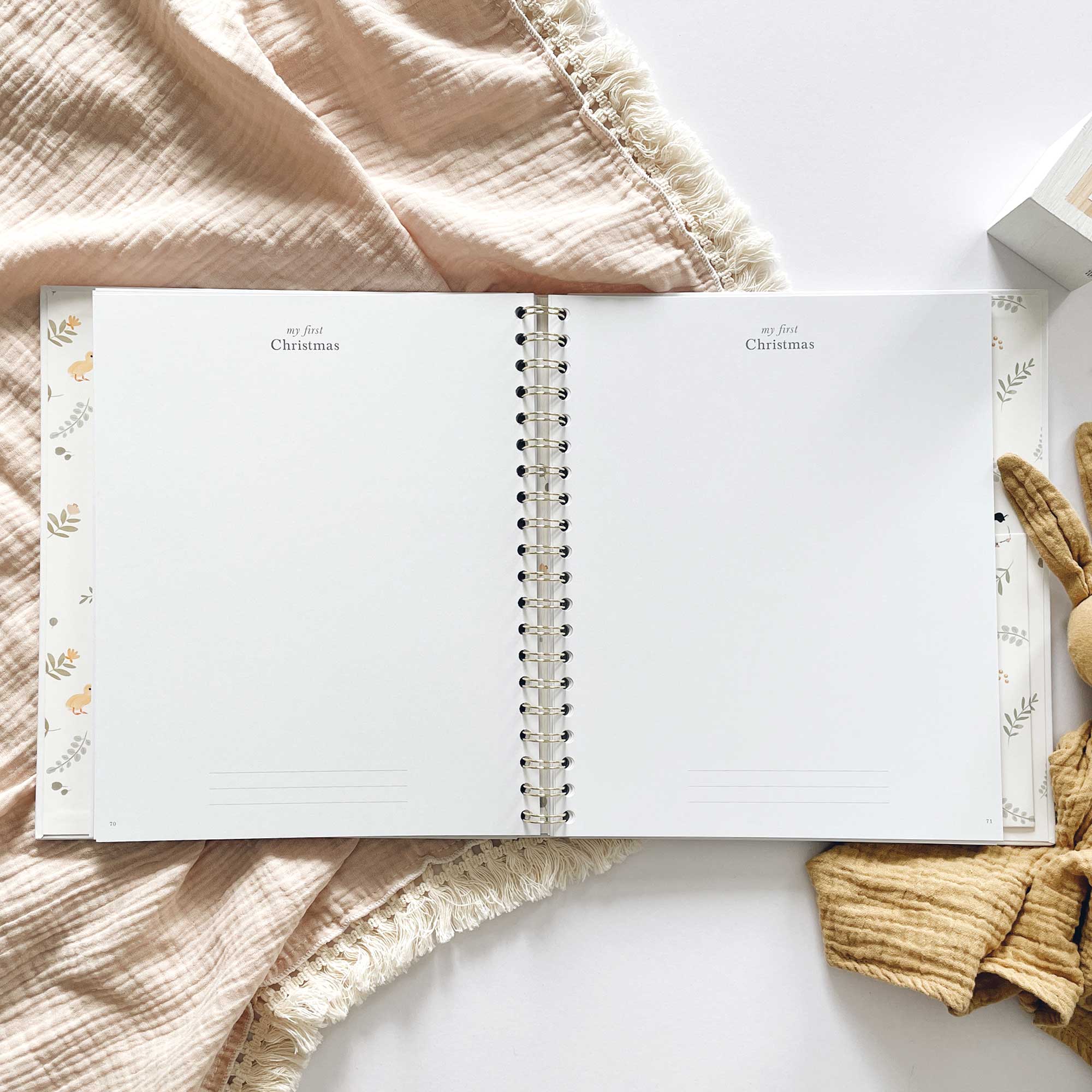My Baby Book (Animals) Luxury Keepsake Memory Book