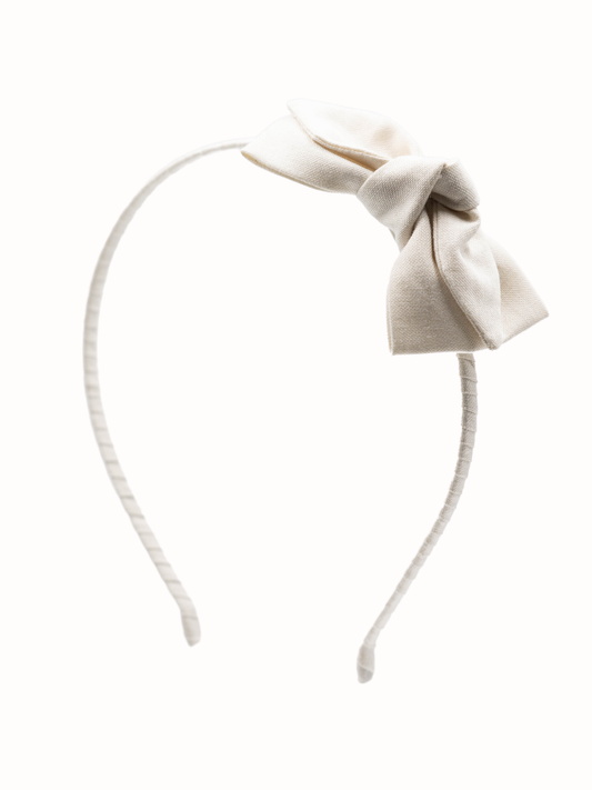 Ivory Organic Cotton Headband