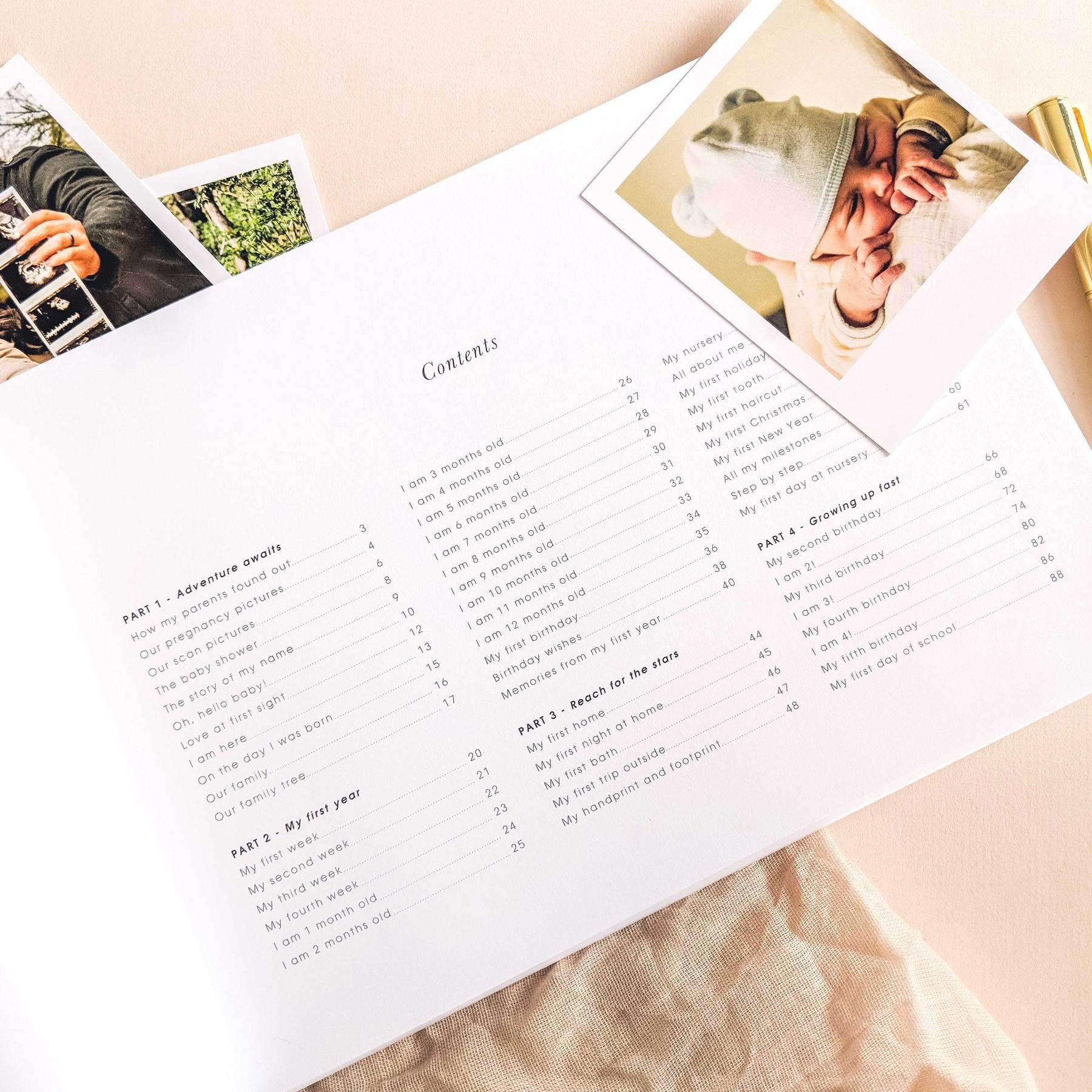My Baby Journal (Blush)