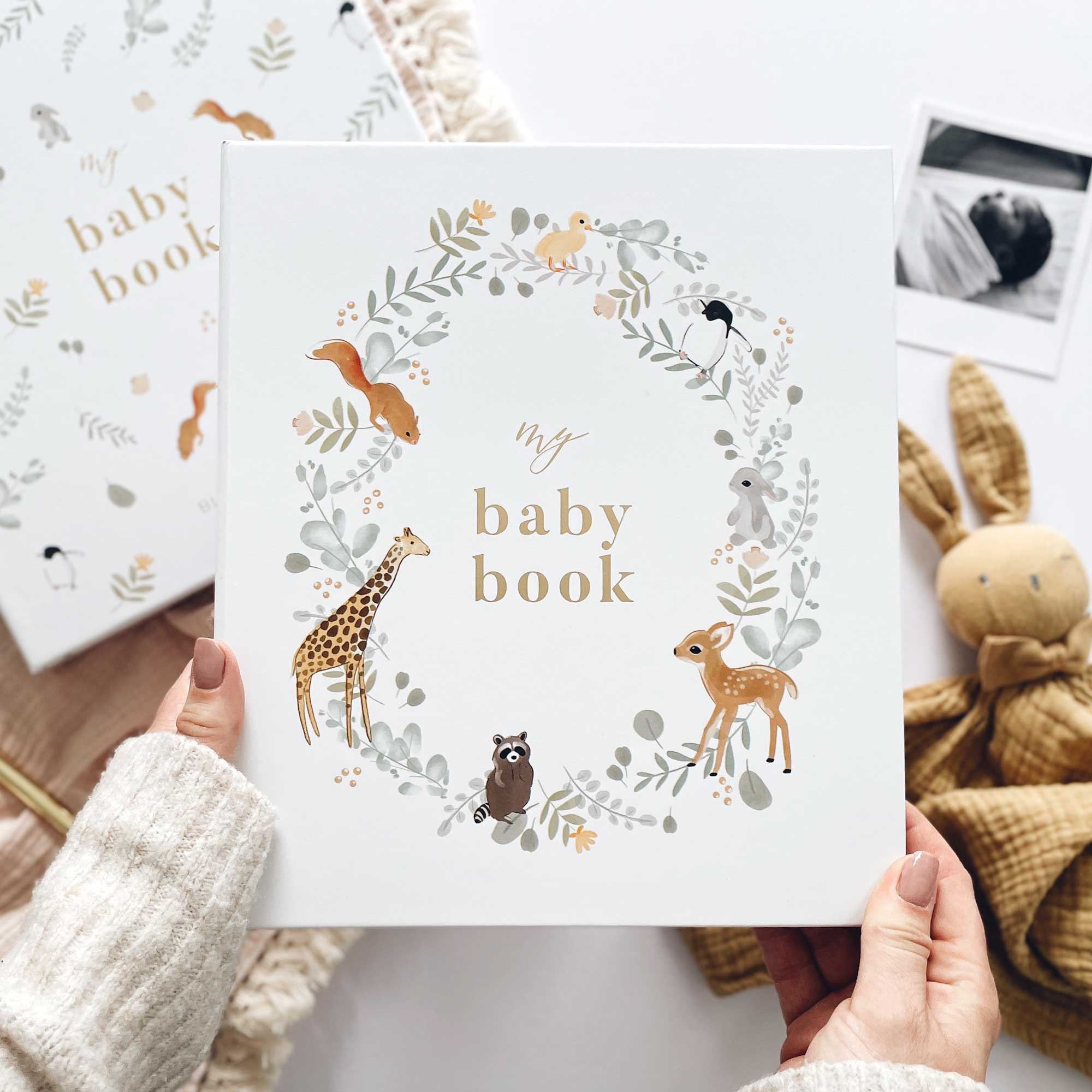 My Baby Book (Animals) Luxury Keepsake Memory Book