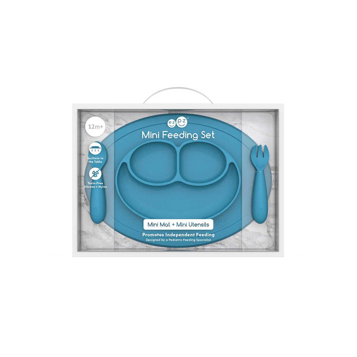 Mini Feeding Set (Toddler 12+ months): Blue