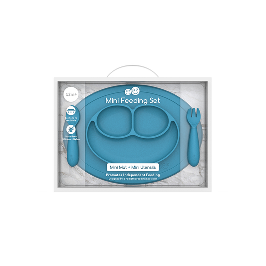 Mini Feeding Set (Toddler 12+ months): Blue