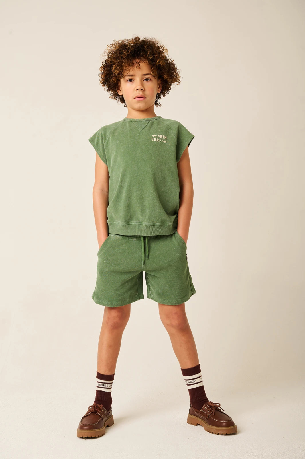 TND Big Swell Shorts - Comfrey