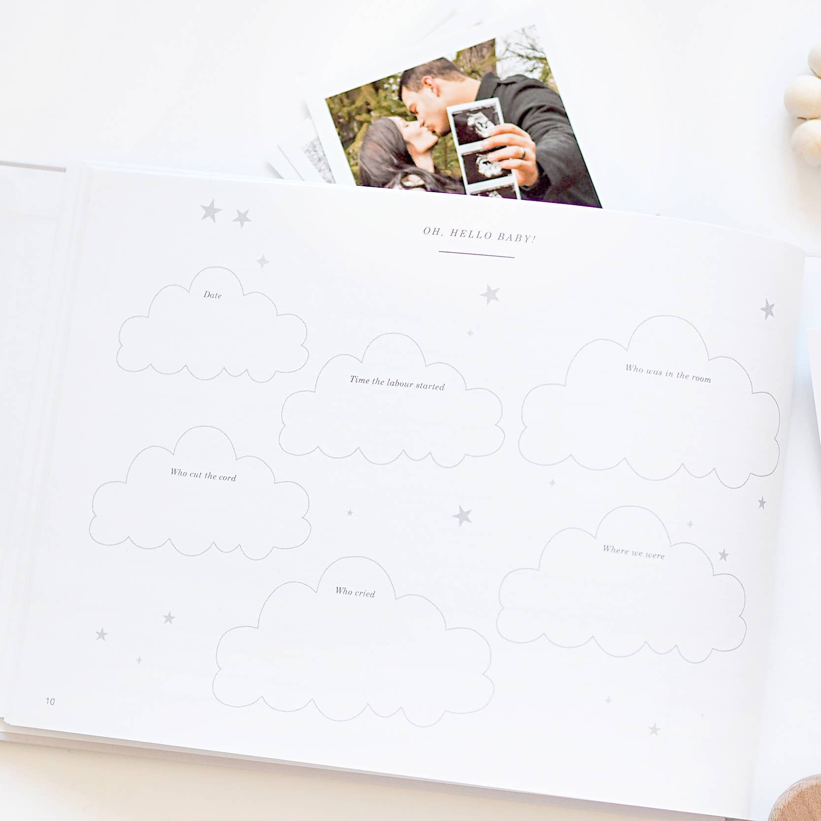 My Baby Journal (Aqua) Gift For New Parents, Keepsake Book