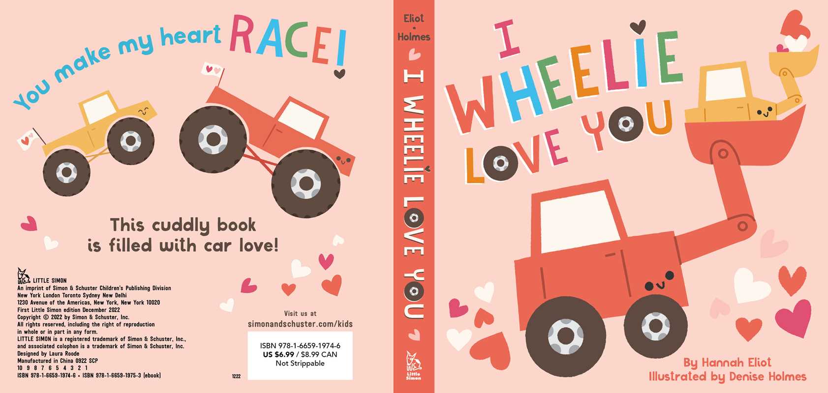 I Wheelie Love You Book