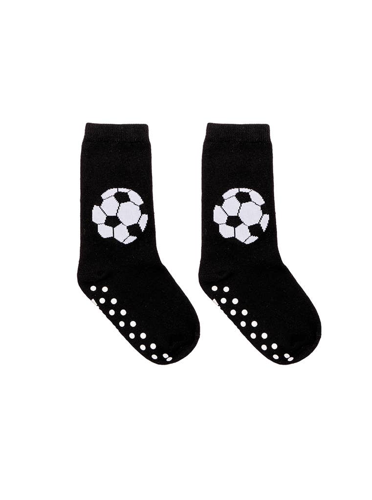3D Packaged Crew Socks -  Soccer Ball 4+