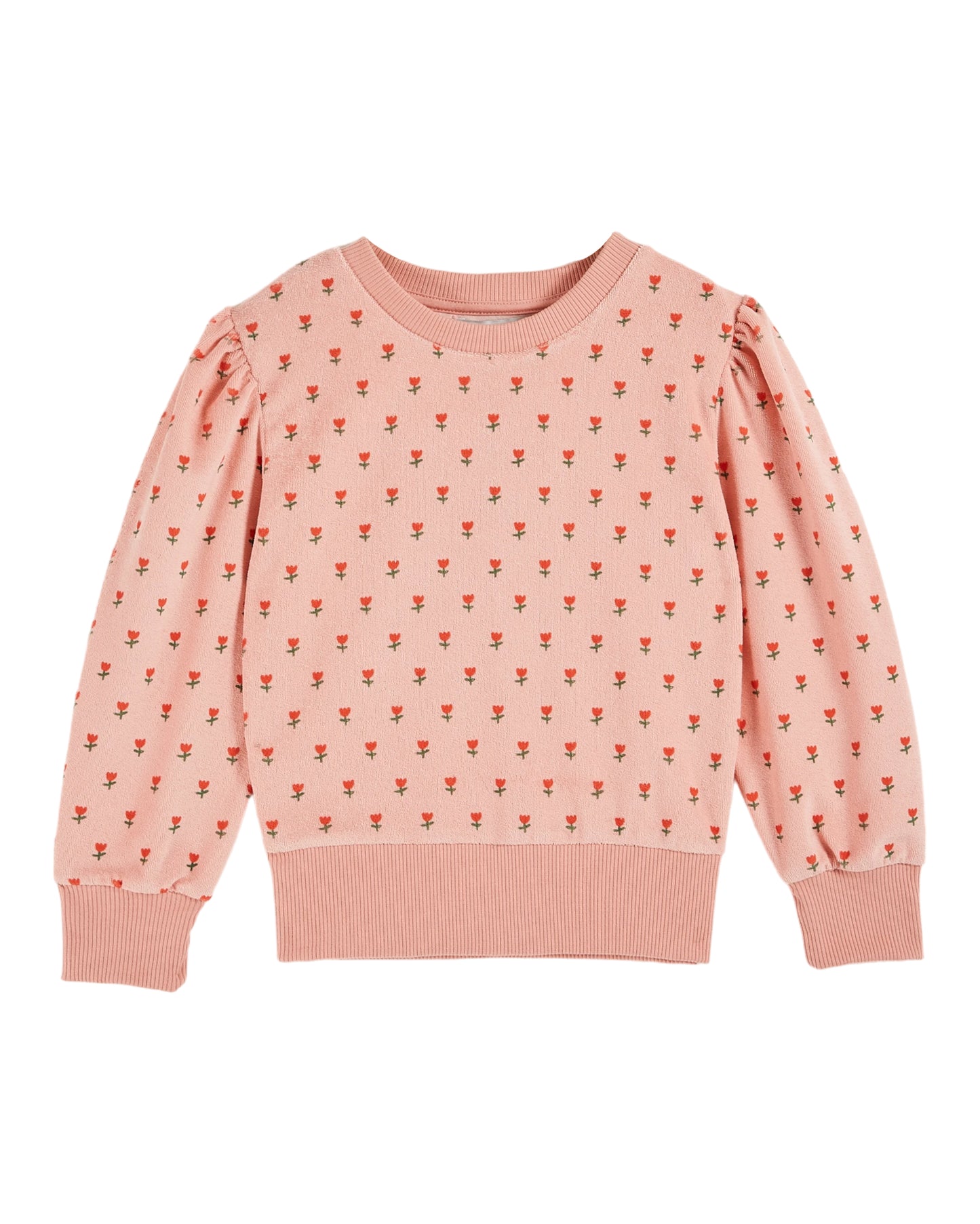 Sweat Eponge Imprime - Petite Tulipe Blos