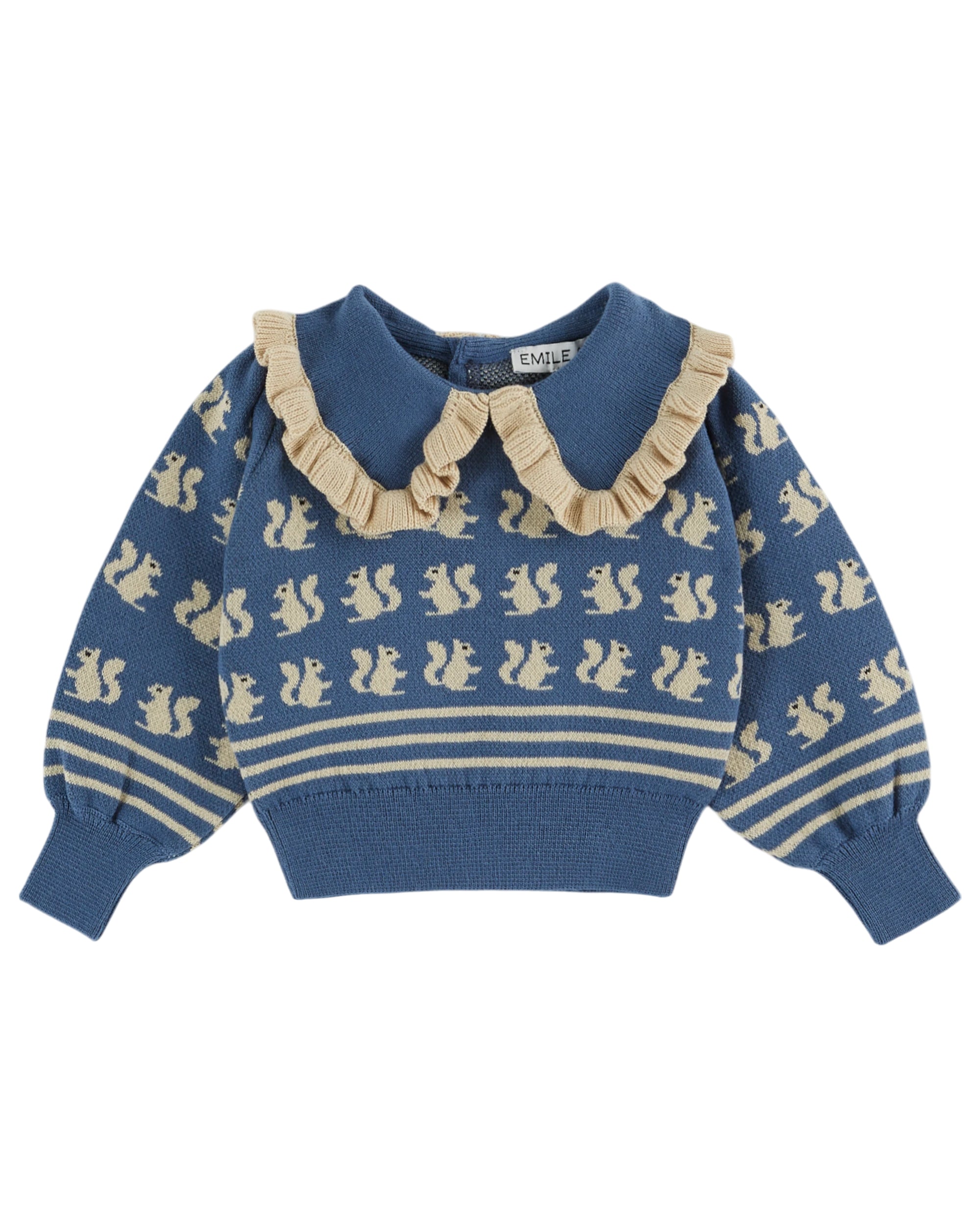 Pullover - Bleu