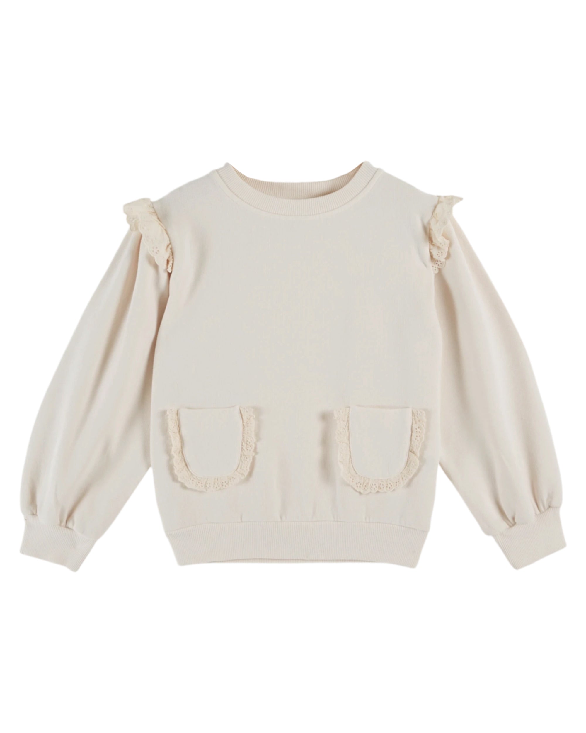 English Embroidery Sweatshirt