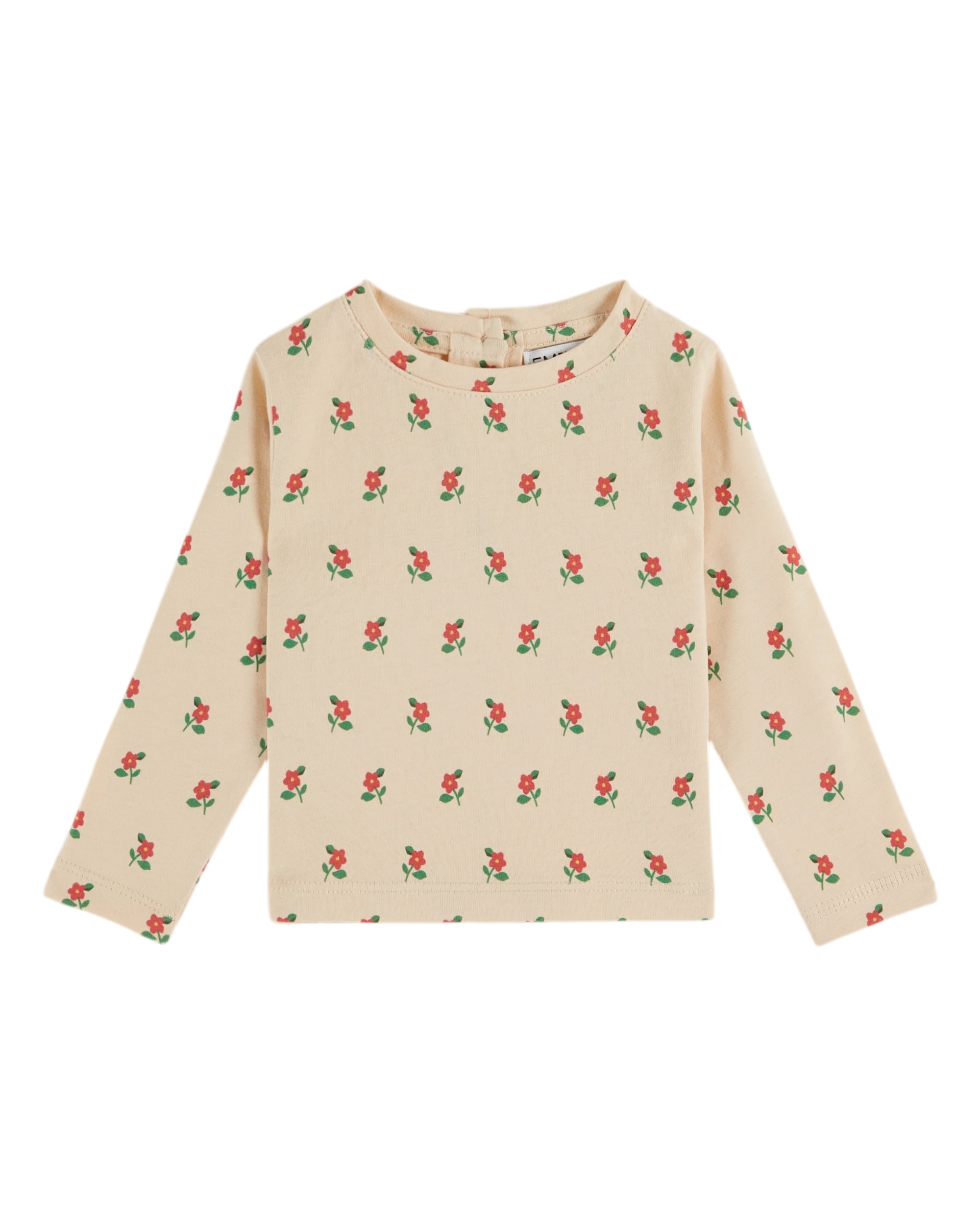 All Over Printed Tee Shirt Poppy Brioche