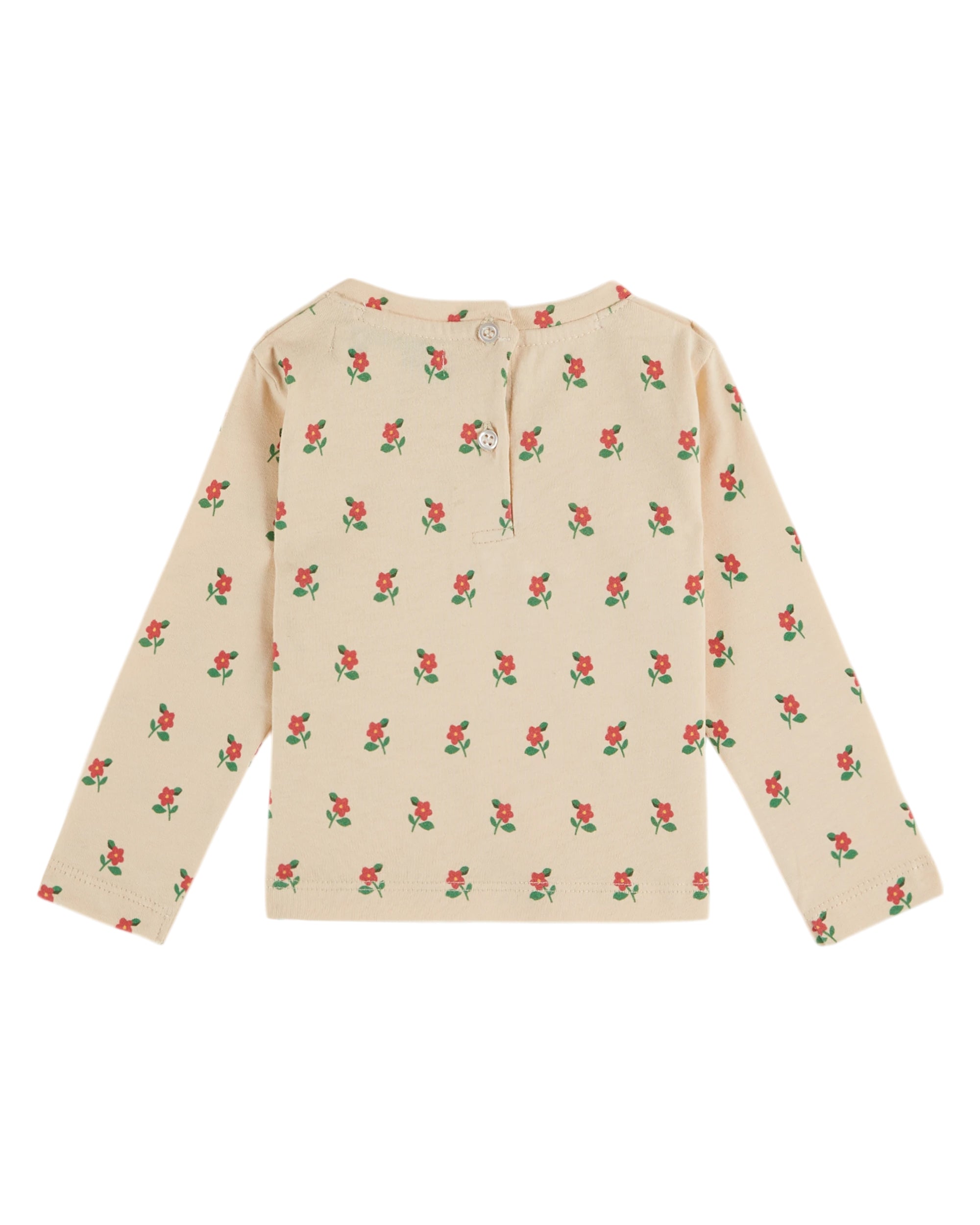 All Over Printed Tee Shirt Poppy Brioche