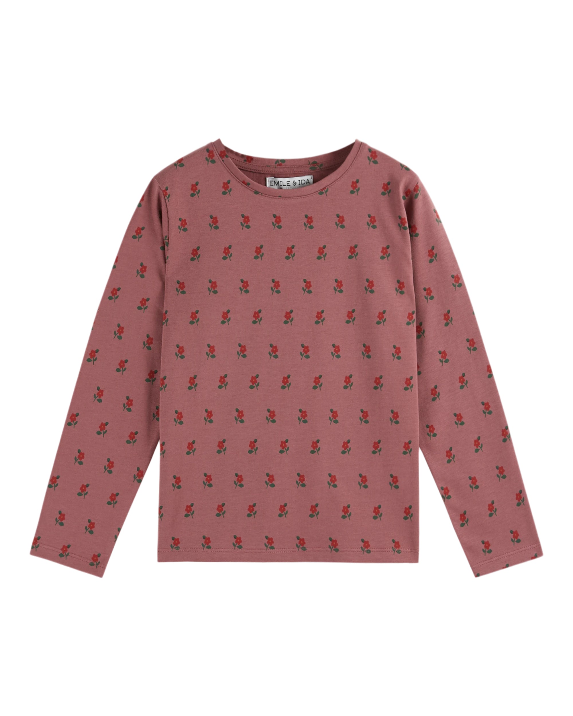 Tee Shirt Imprime All Over - Poppy Violine