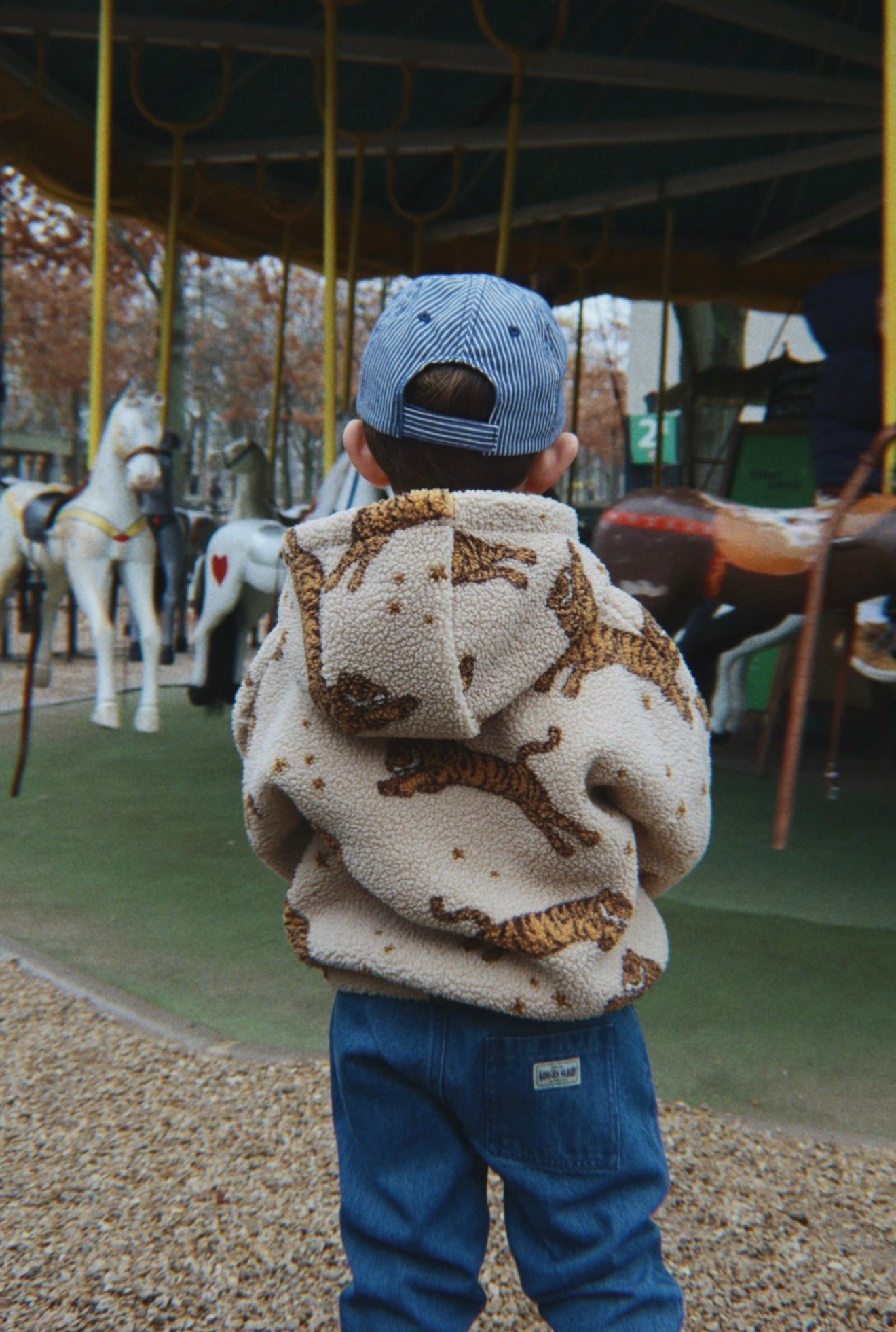 Jody Teddy Hoodie GRS - Tiger