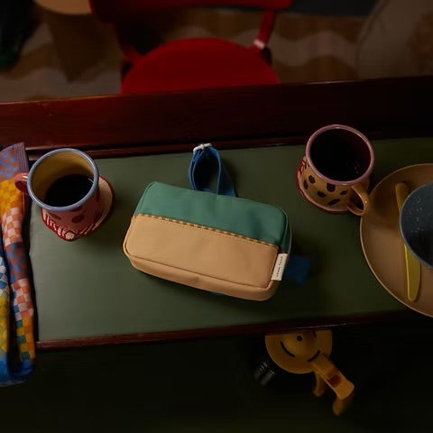 Fanny Pack Colourblocking - Aquatic Green, Sandy Yellow