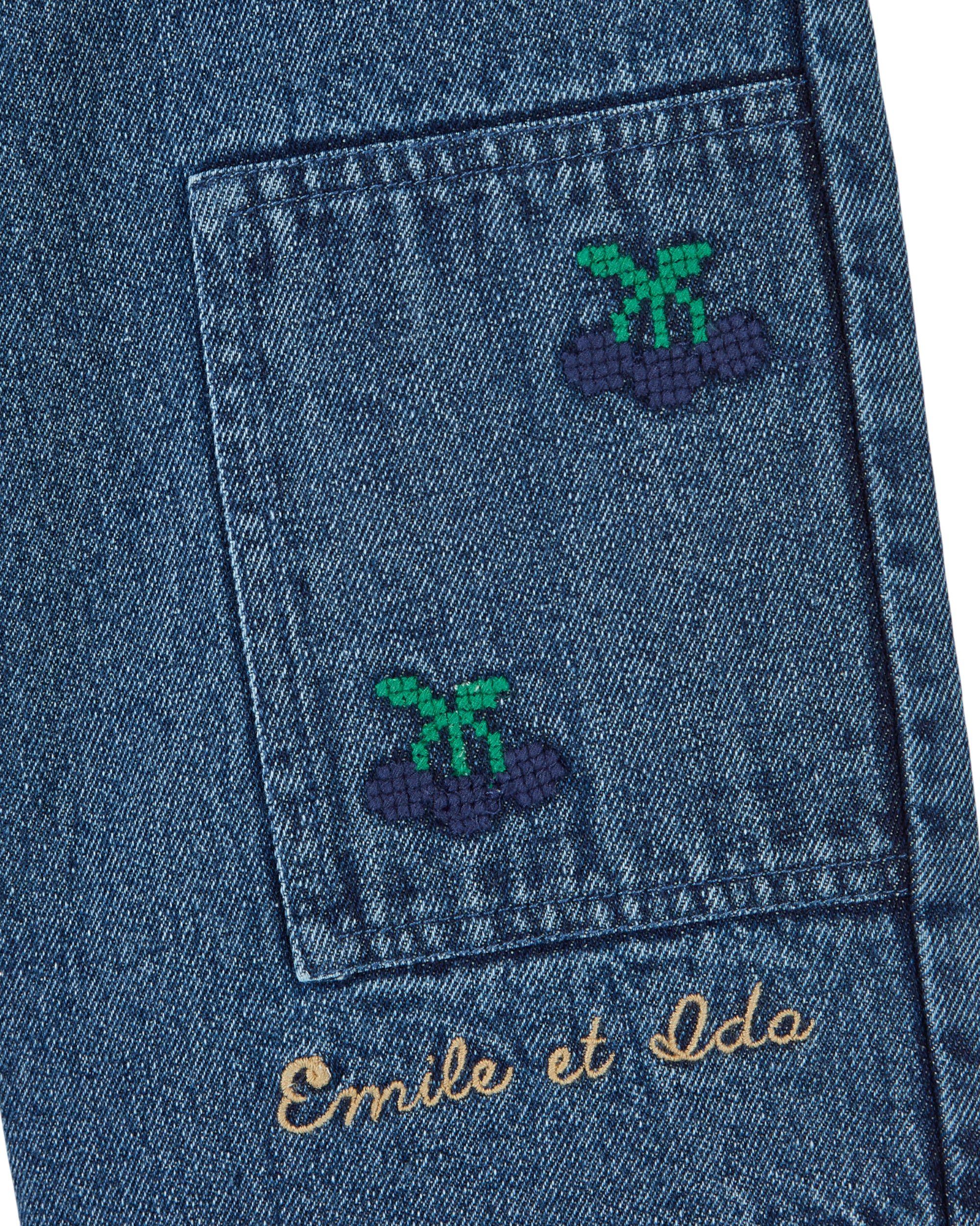 Pantalon Denim Brode - Denim