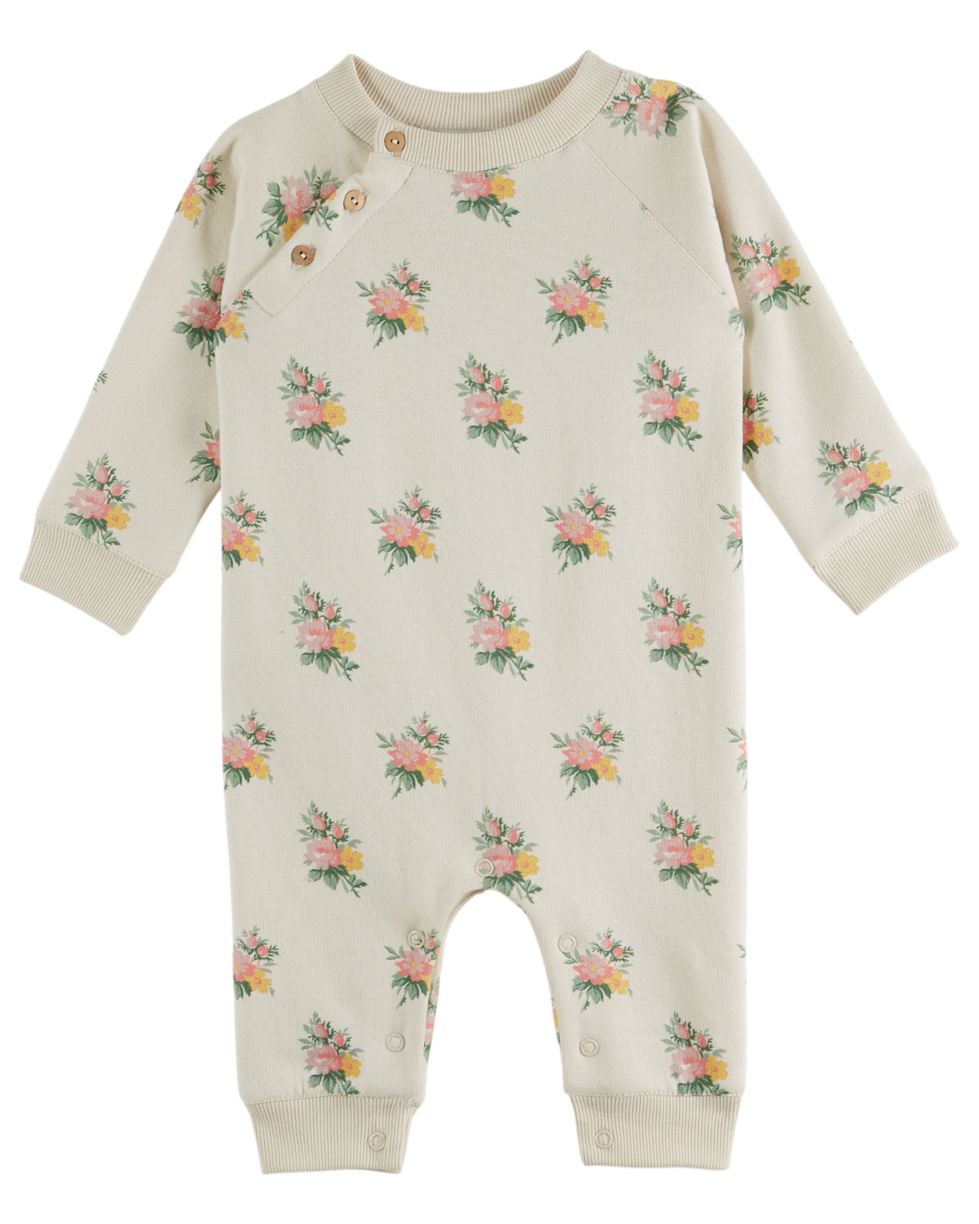 Jumpsuit Ecru  - Floral