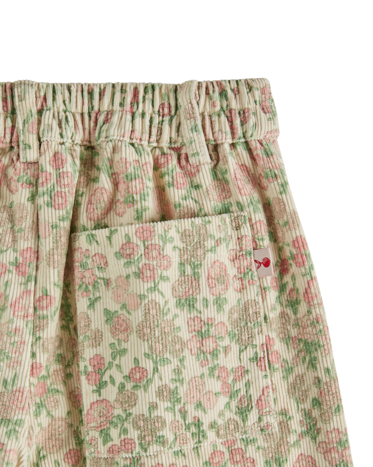 Pantalon Large Imprime Velours - Bucolique