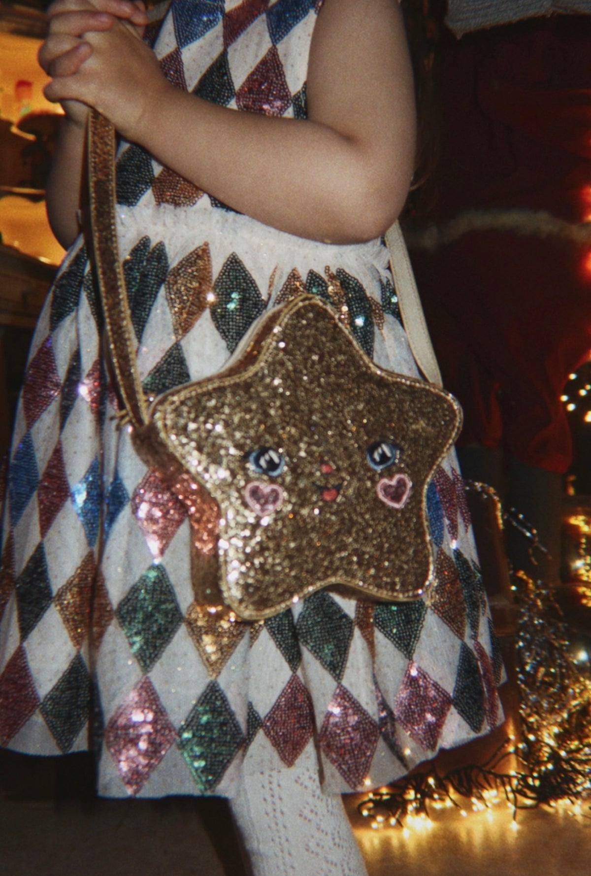 Tut Star Shoulder Bag - Gold