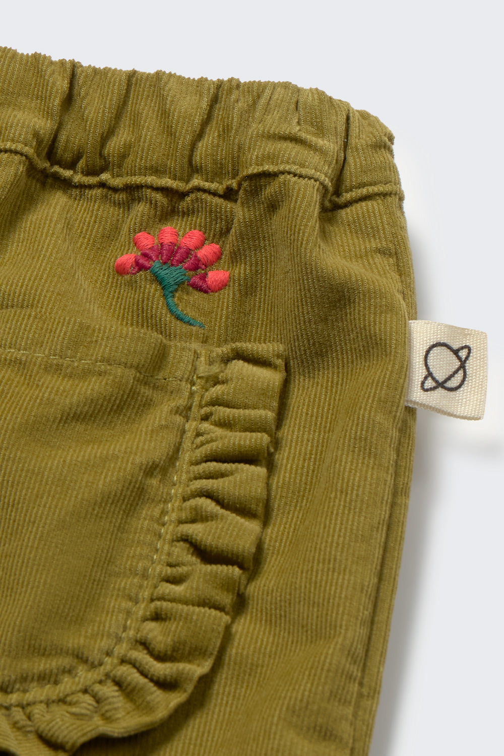 Agen Tender Corduroy Baby Pants - Green