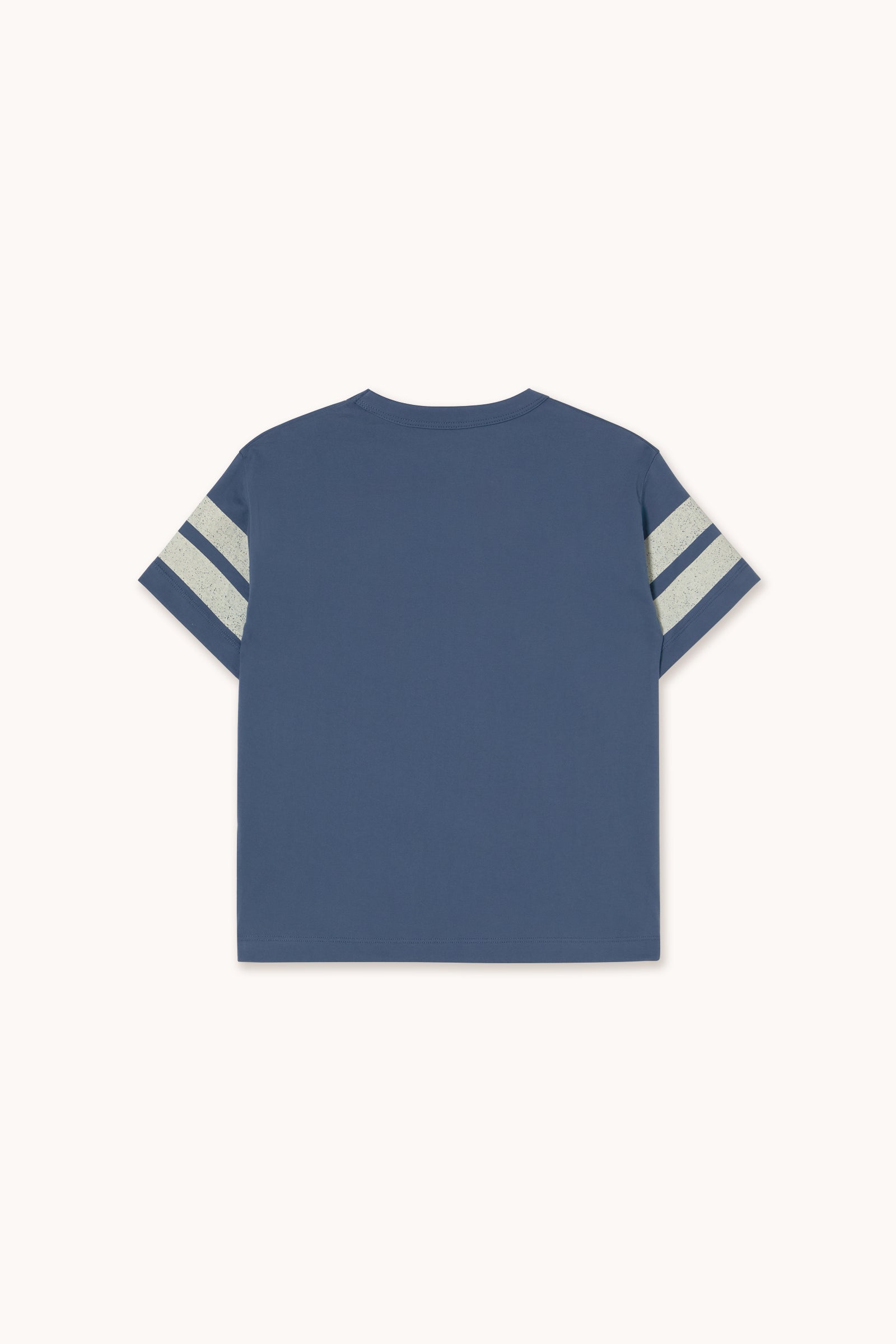 Stripes Logo Tee light navy