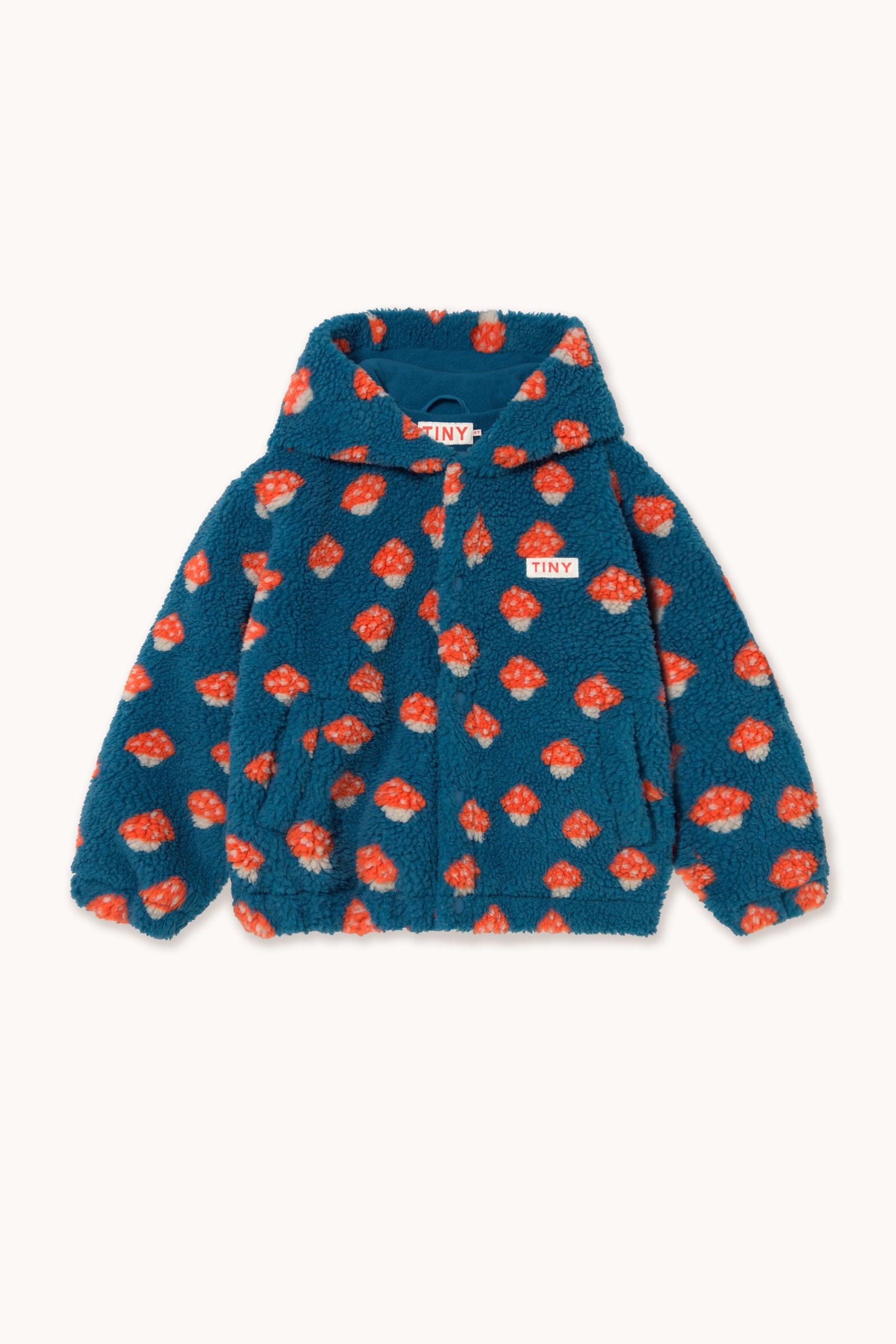 Tiny Mushrooms Sherpa Hoodie
