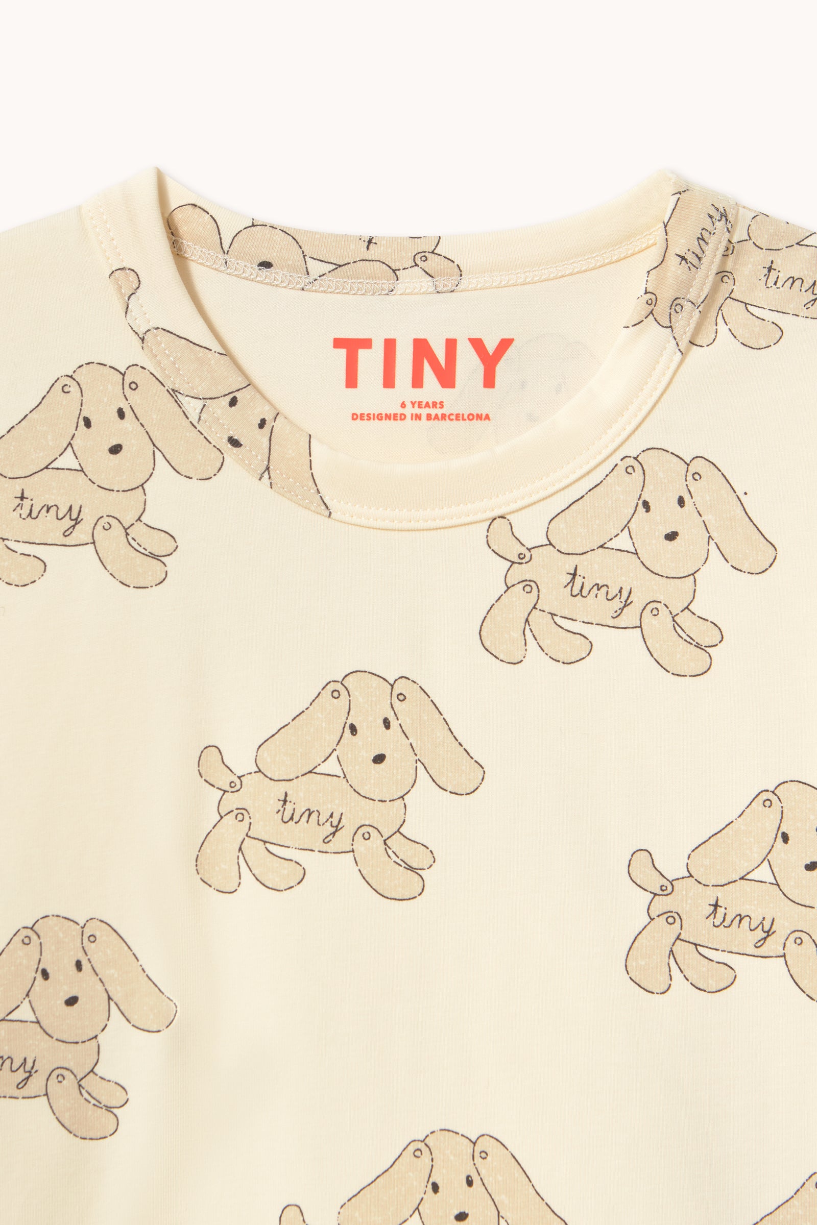 Dogs Tee - Ivory
