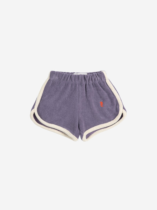 Blue Terry Cloth Shorts
