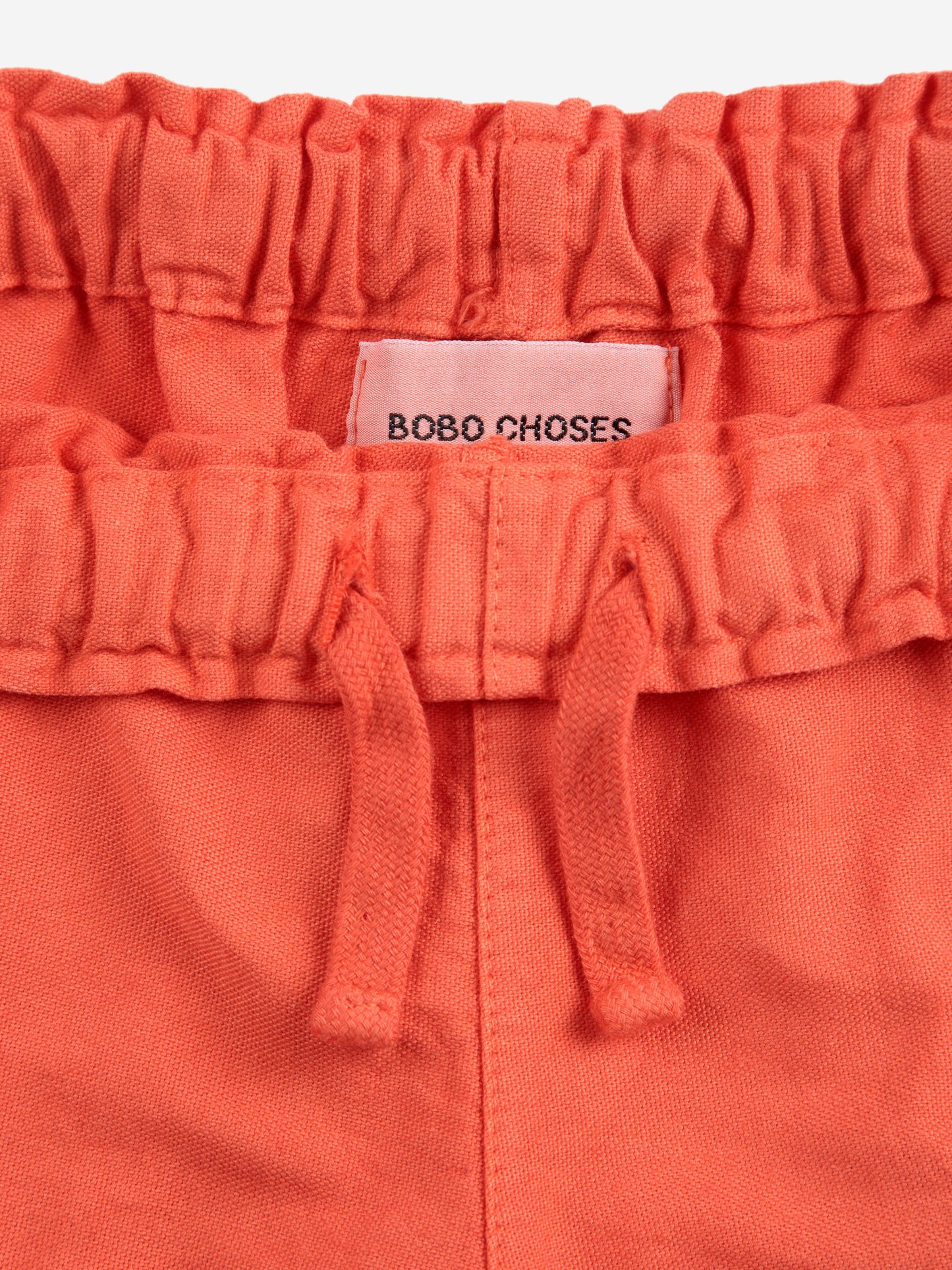 Smiling Woven Bermuda Shorts