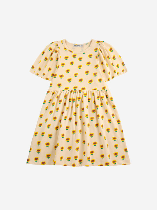 Sunflower All Over Dress - Offwhite