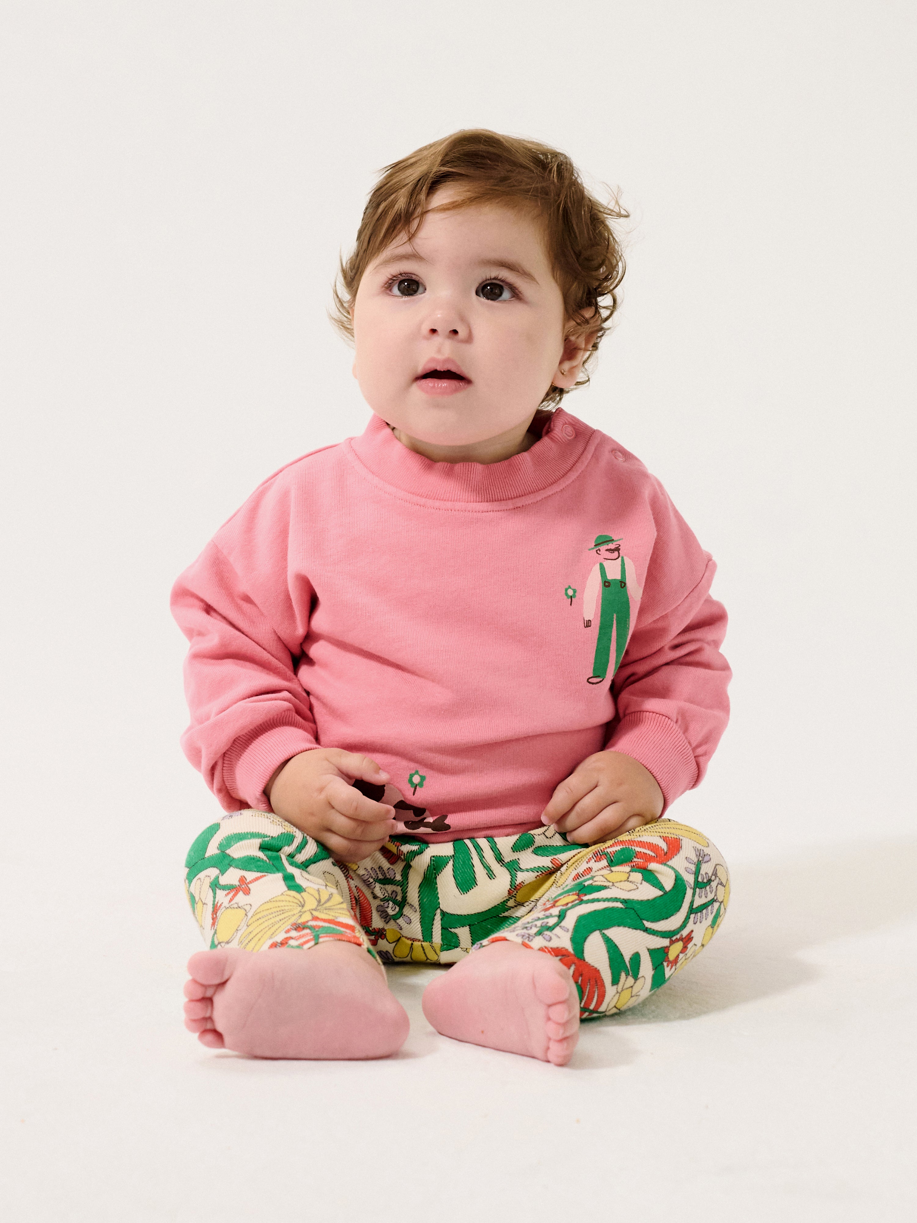 Farm Adventure Sweatshirt - Pink