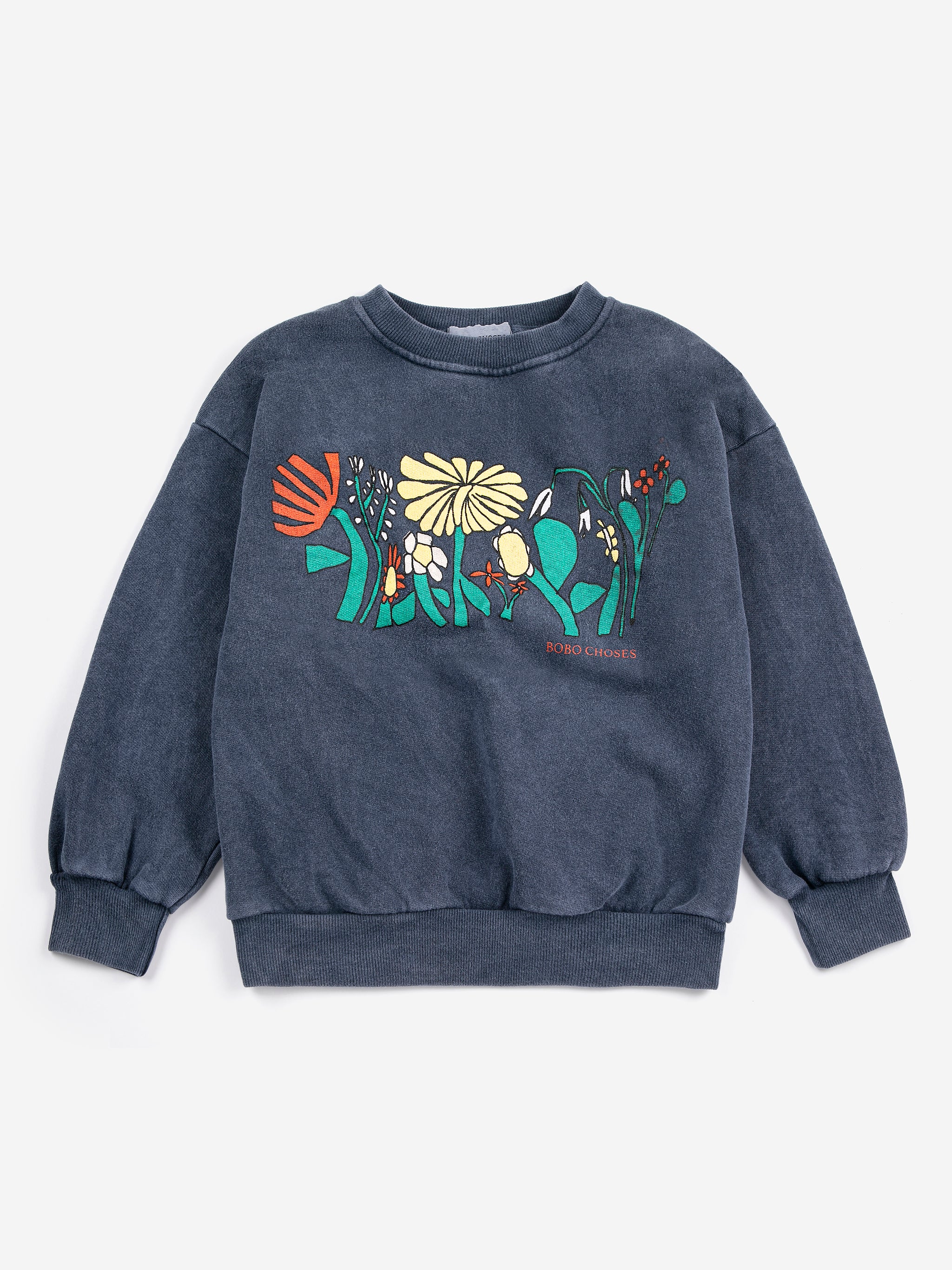 Color Herbalist Sweatshirt - Navy Blue