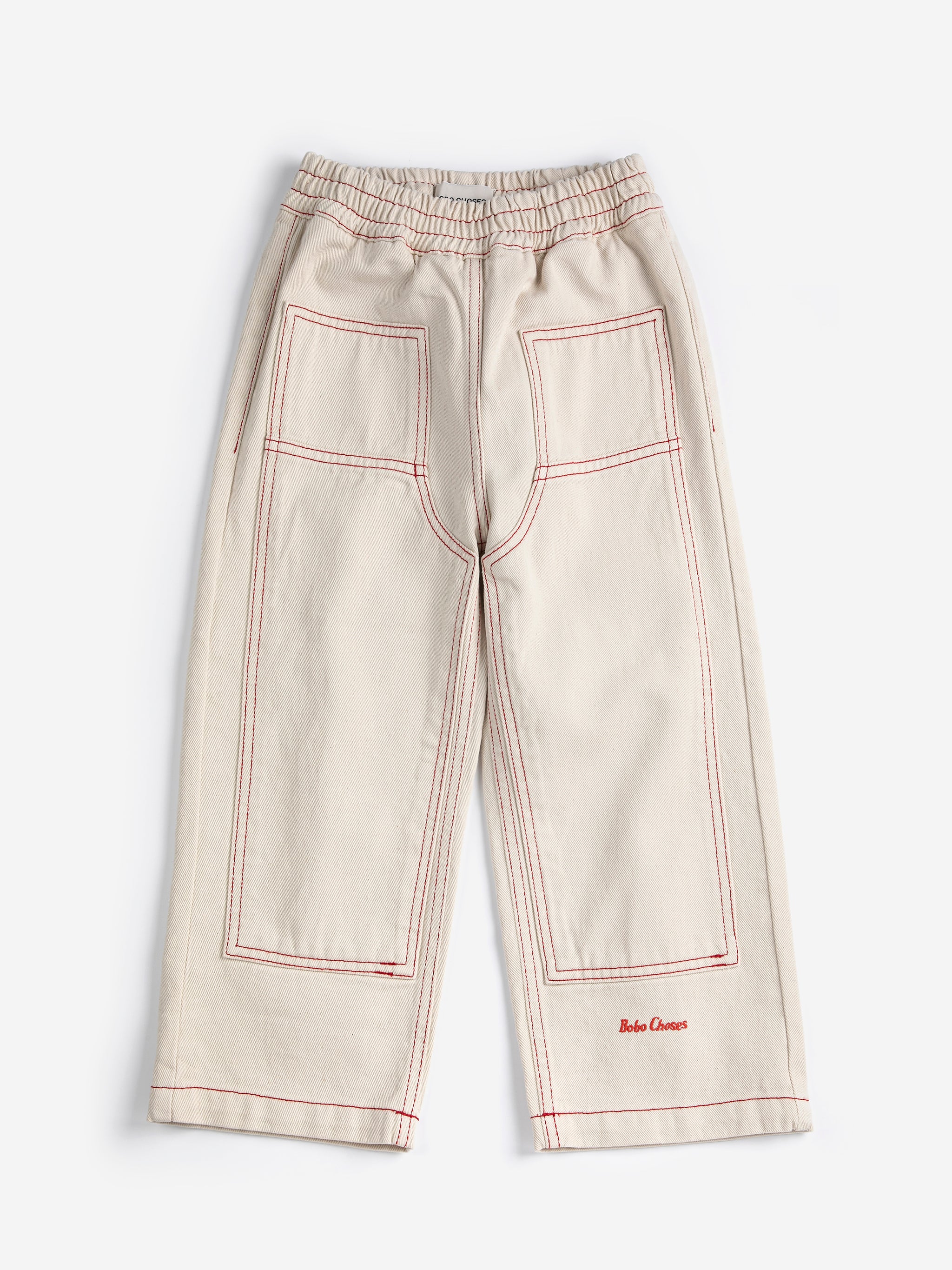 Bobo Choses Twill Pants - Off White