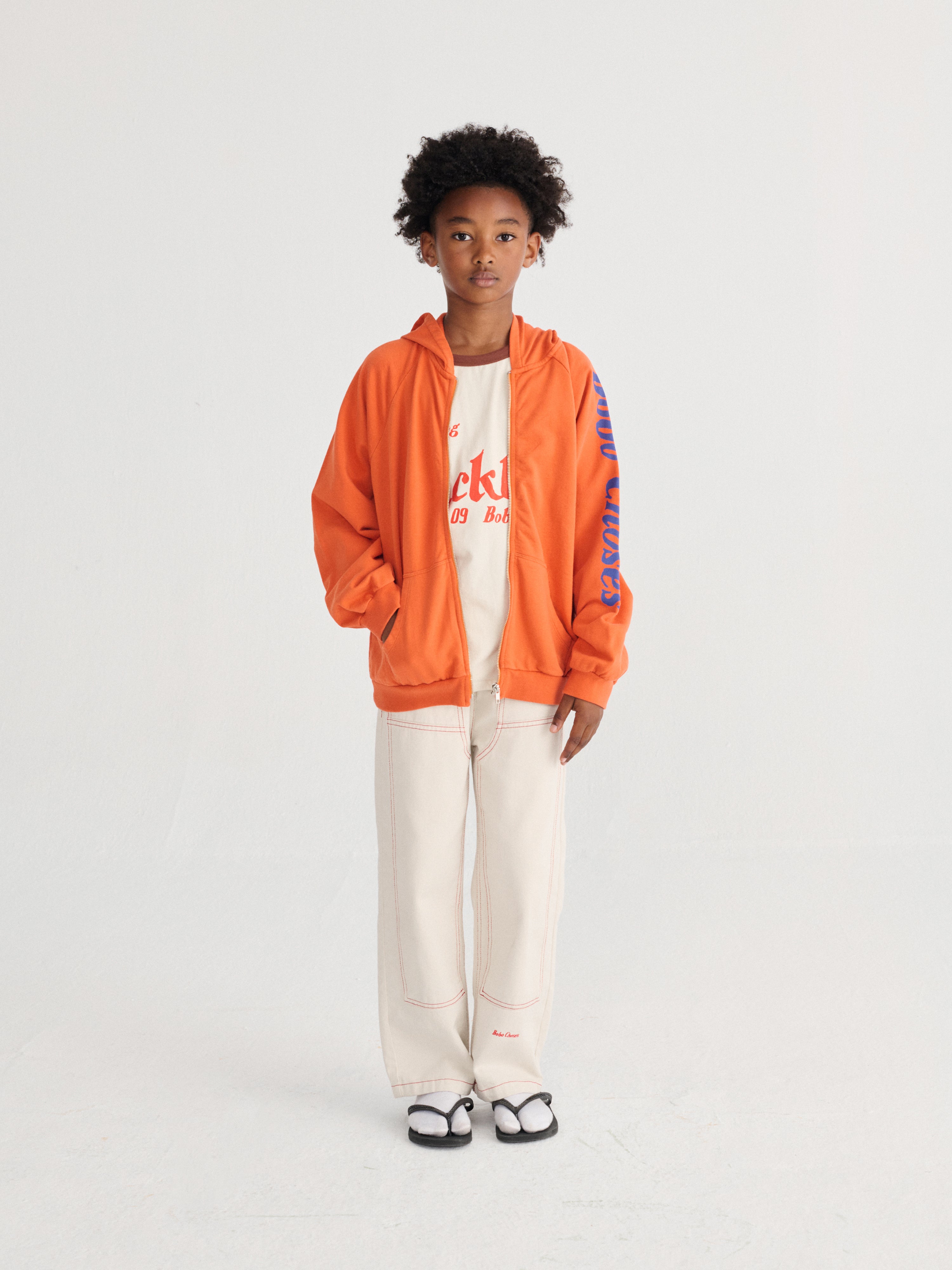 Bobo Choses Twill Pants - Off White