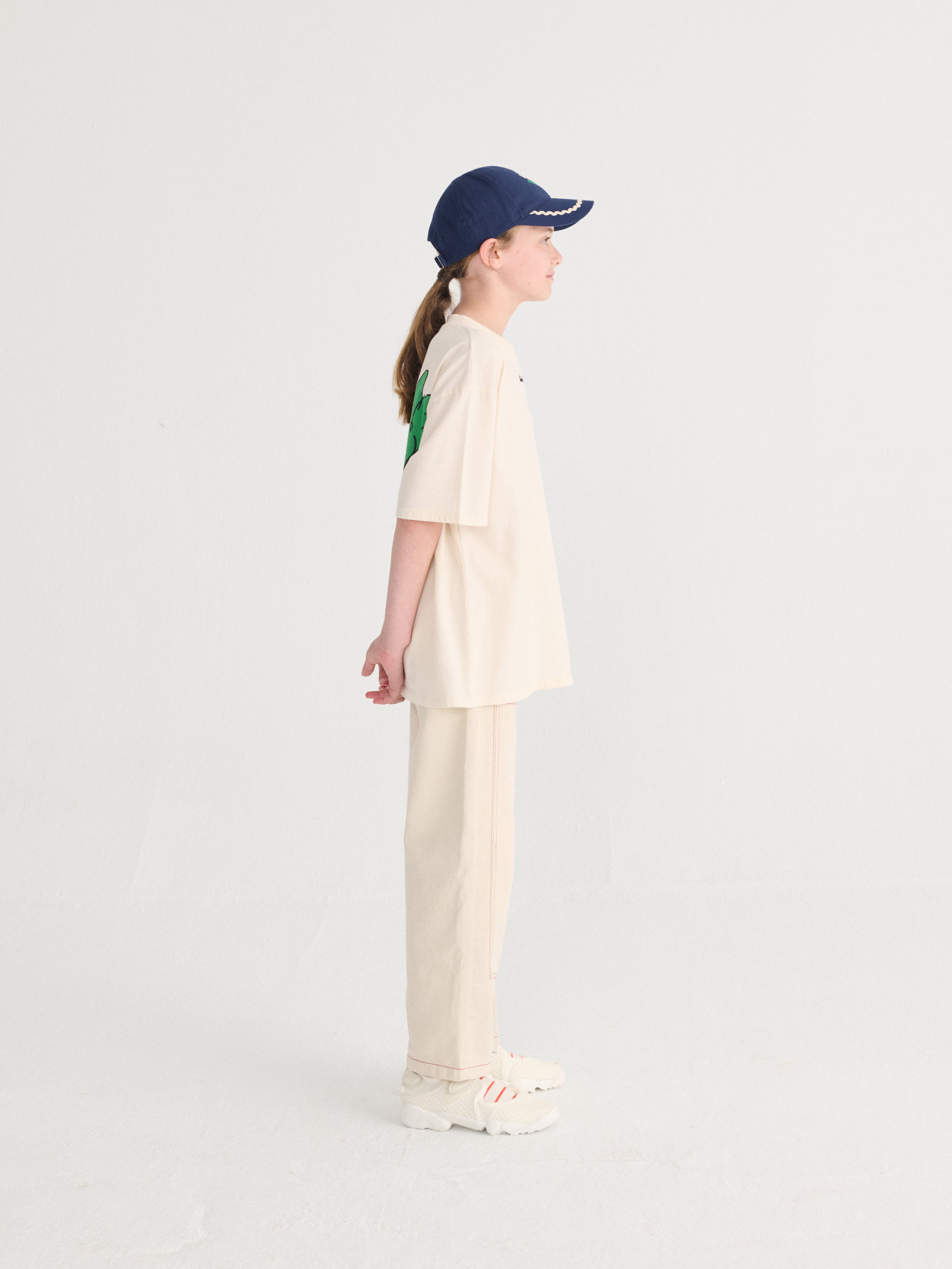 Bobo Choses Twill Pants - Off White