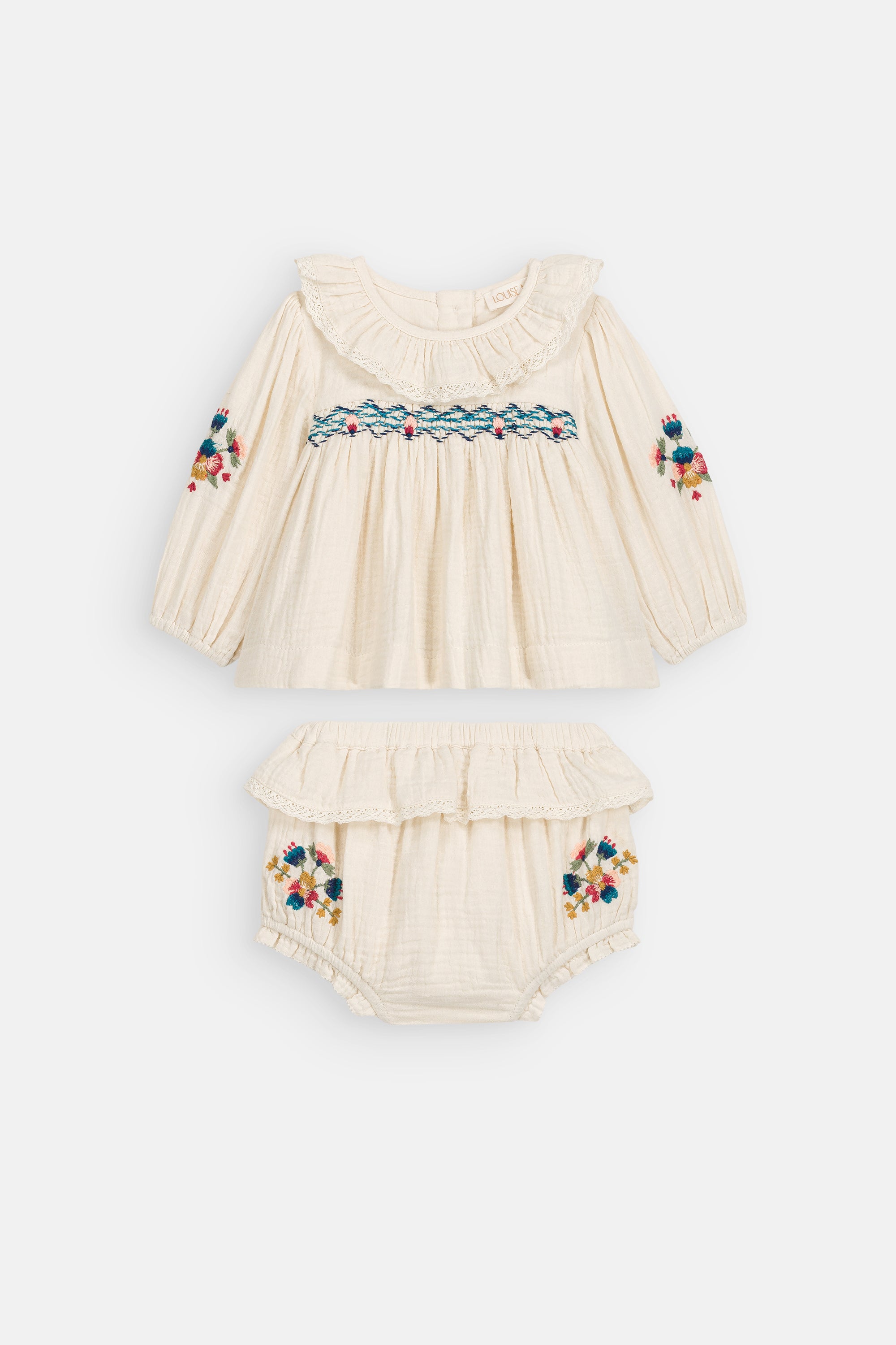 Helia Top and Bloomer - Cream